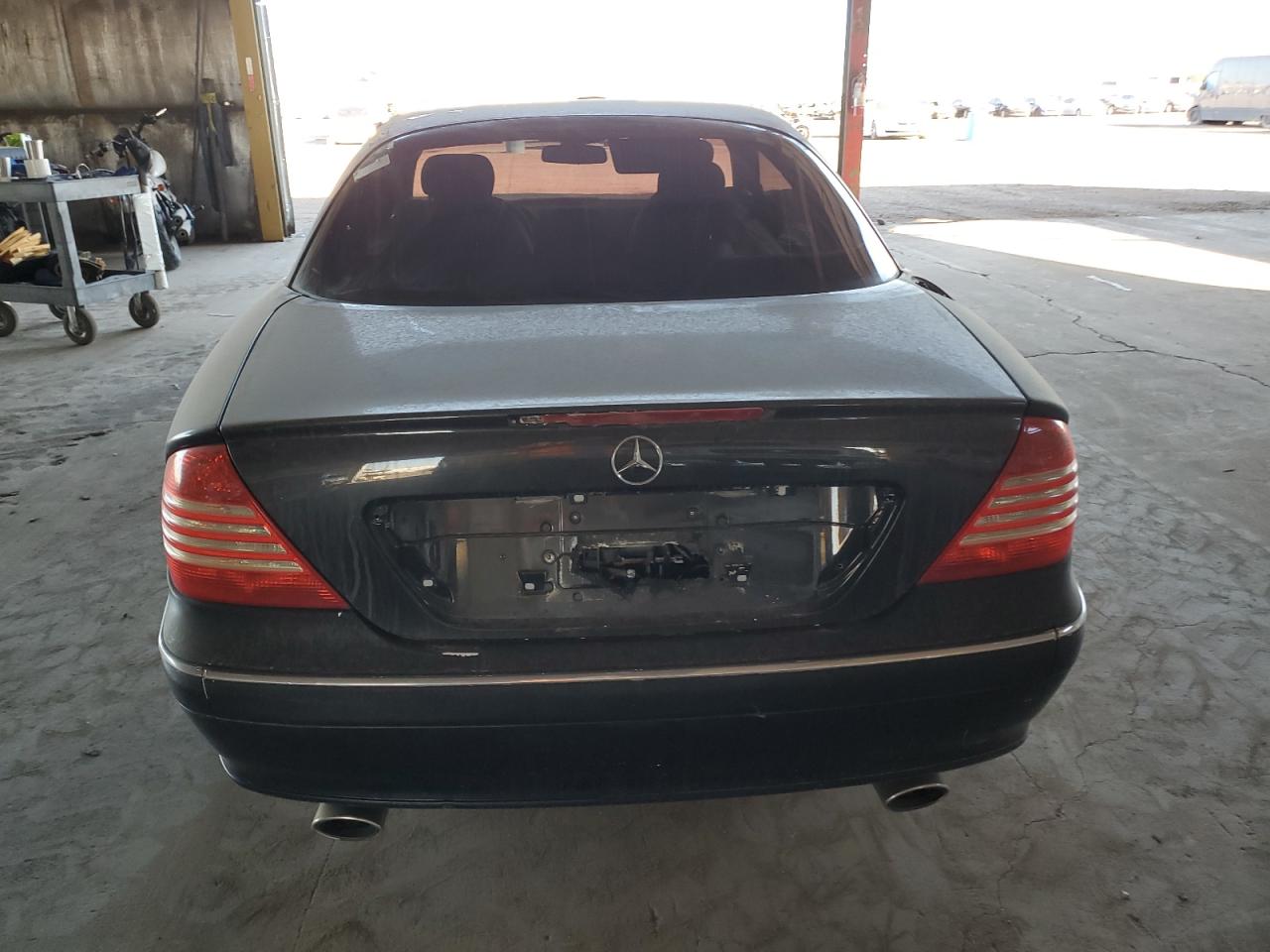 2006 Mercedes-benz Cl 500 Black vin: WDBPJ75J06A046919