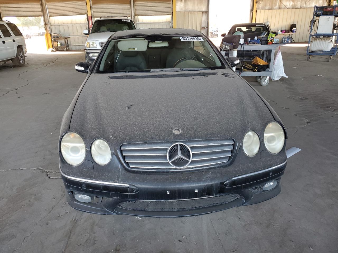 2006 Mercedes-benz Cl 500 Black vin: WDBPJ75J06A046919