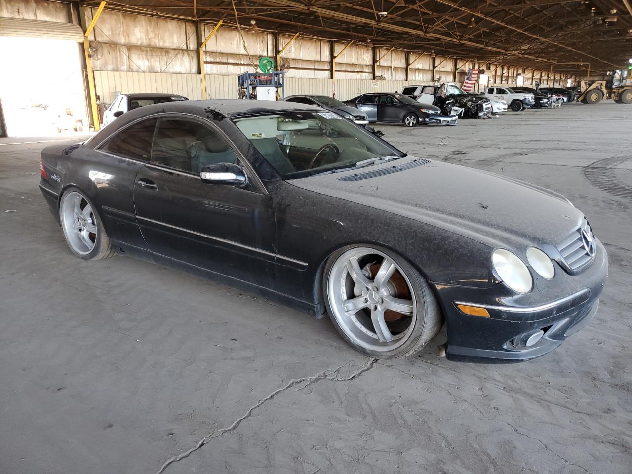 2006 Mercedes-benz Cl 500 Black vin: WDBPJ75J06A046919