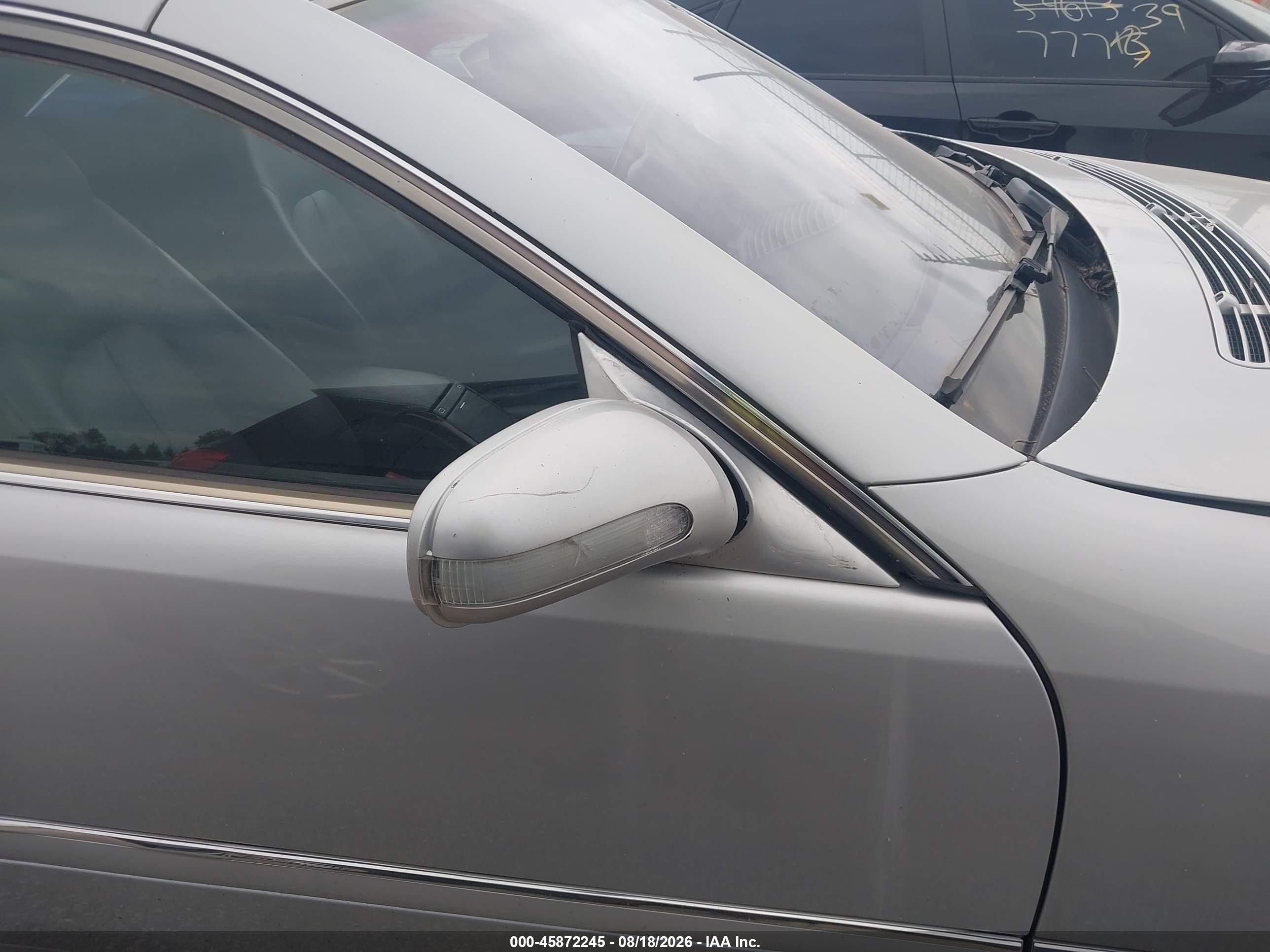 2000 Mercedes-benz Cl 500 Silver vin: WDBPJ75J0YA004222