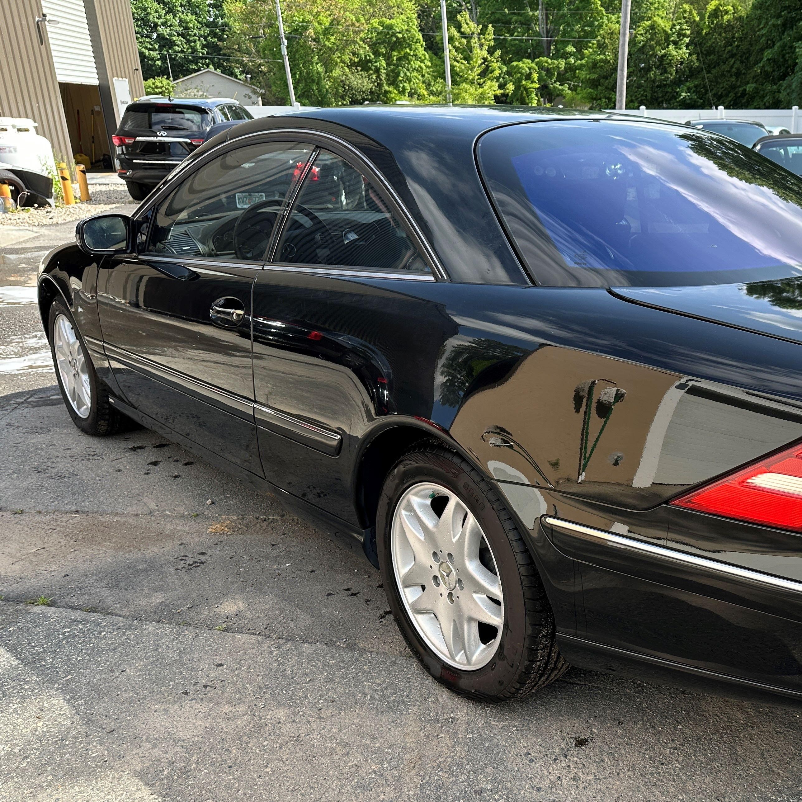 2002 Mercedes-benz Cl 500   Black vin: WDBPJ75J12A028536