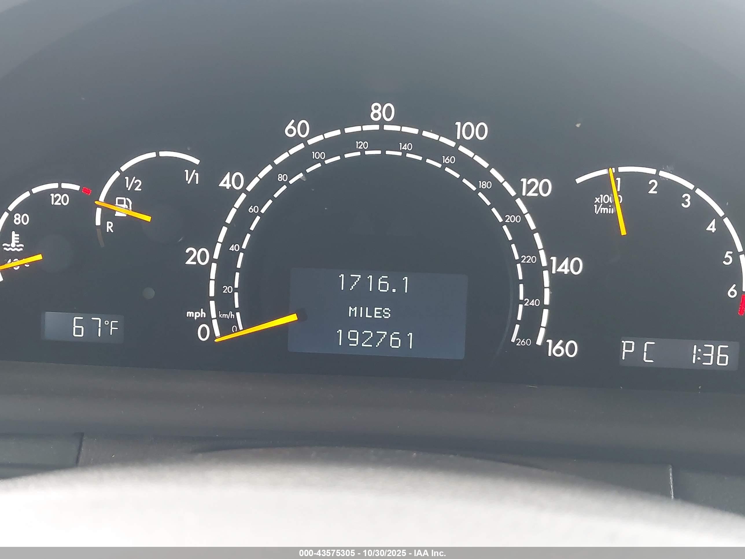 2004 Mercedes-benz Cl 500   Gray vin: WDBPJ75J14A039782