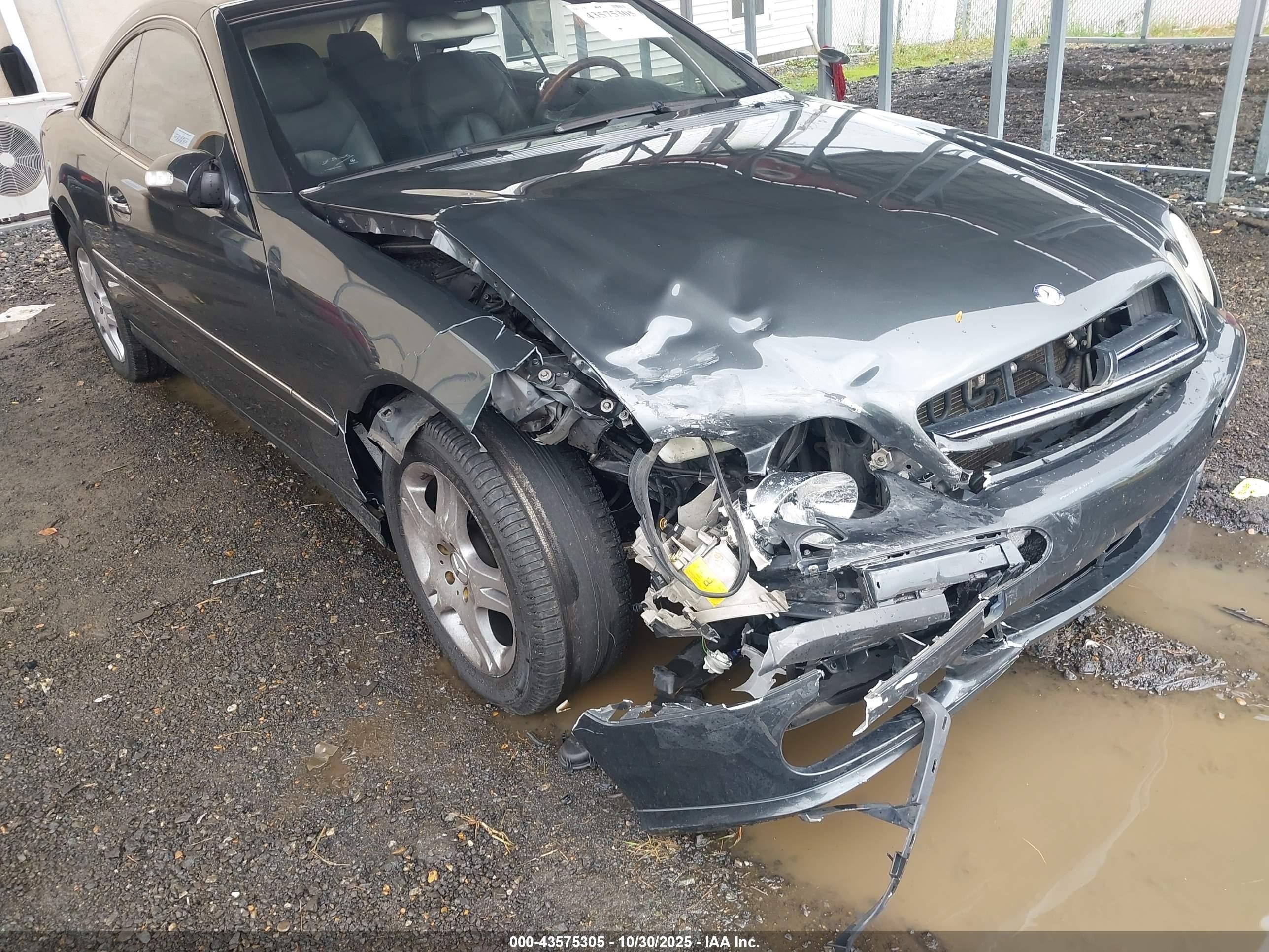 2004 Mercedes-benz Cl 500   Gray vin: WDBPJ75J14A039782