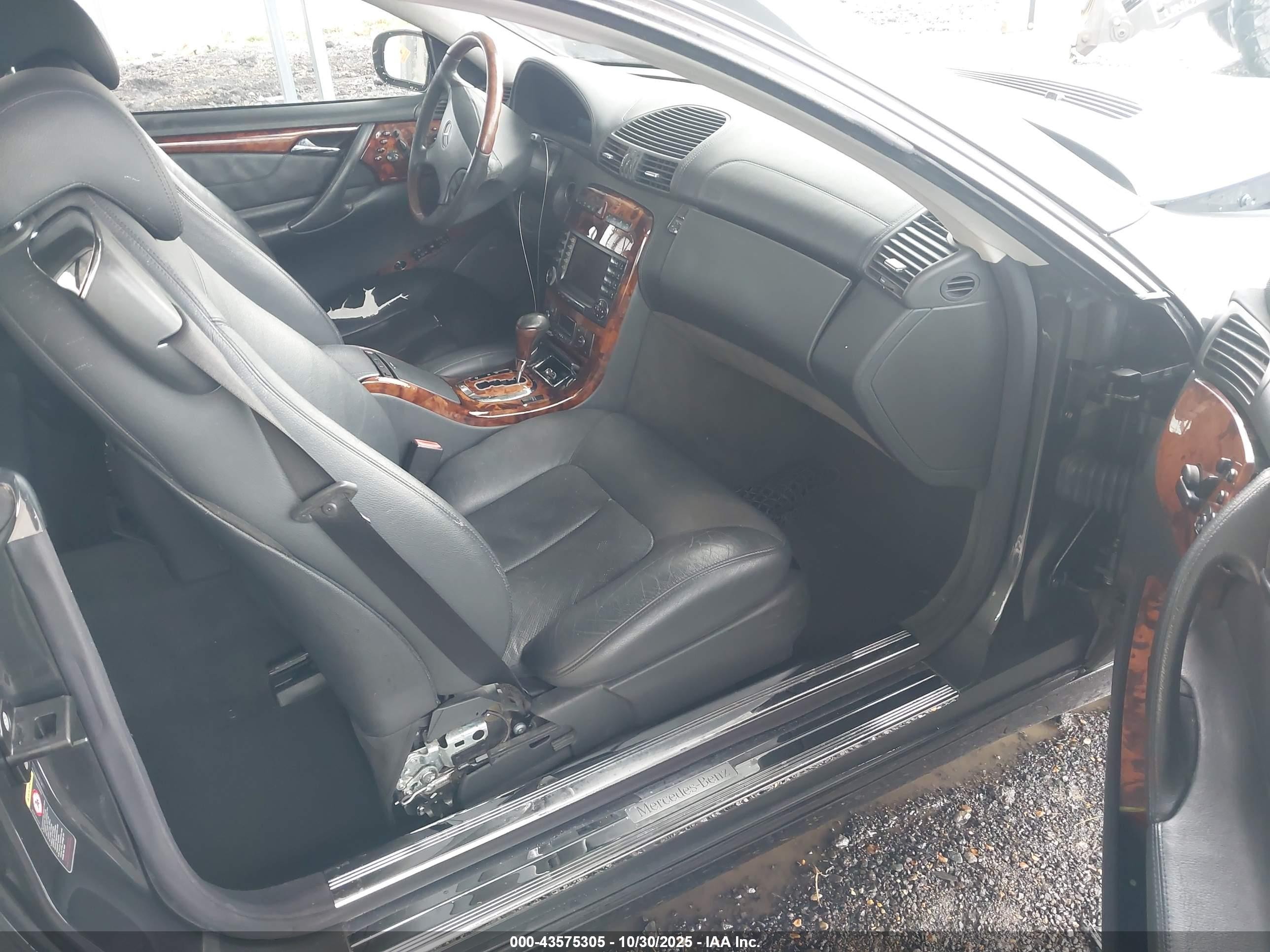 2004 Mercedes-benz Cl 500   Gray vin: WDBPJ75J14A039782