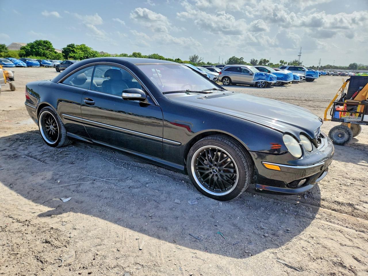 2004 Mercedes-benz Cl 500 Black vin: WDBPJ75J14A041273