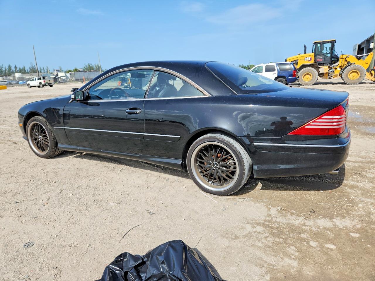 2004 Mercedes-benz Cl 500 Black vin: WDBPJ75J14A041273