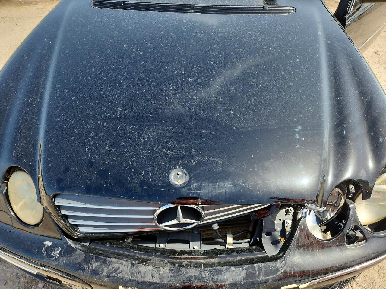 2004 Mercedes-benz Cl 500 Black vin: WDBPJ75J14A041273