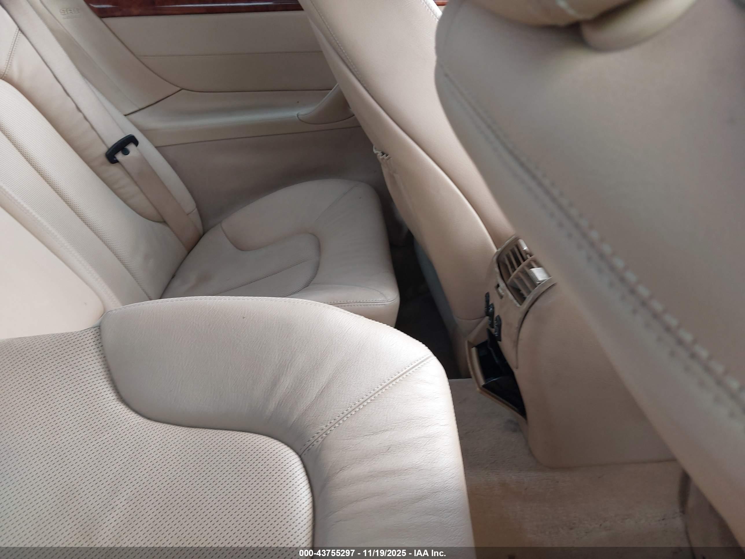2002 Mercedes-benz Cl 500   Серебряный vin: WDBPJ75J22A021787