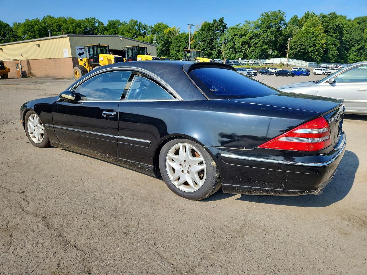 2002 Mercedes-benz Cl 500 Черный vin: WDBPJ75J22A028786