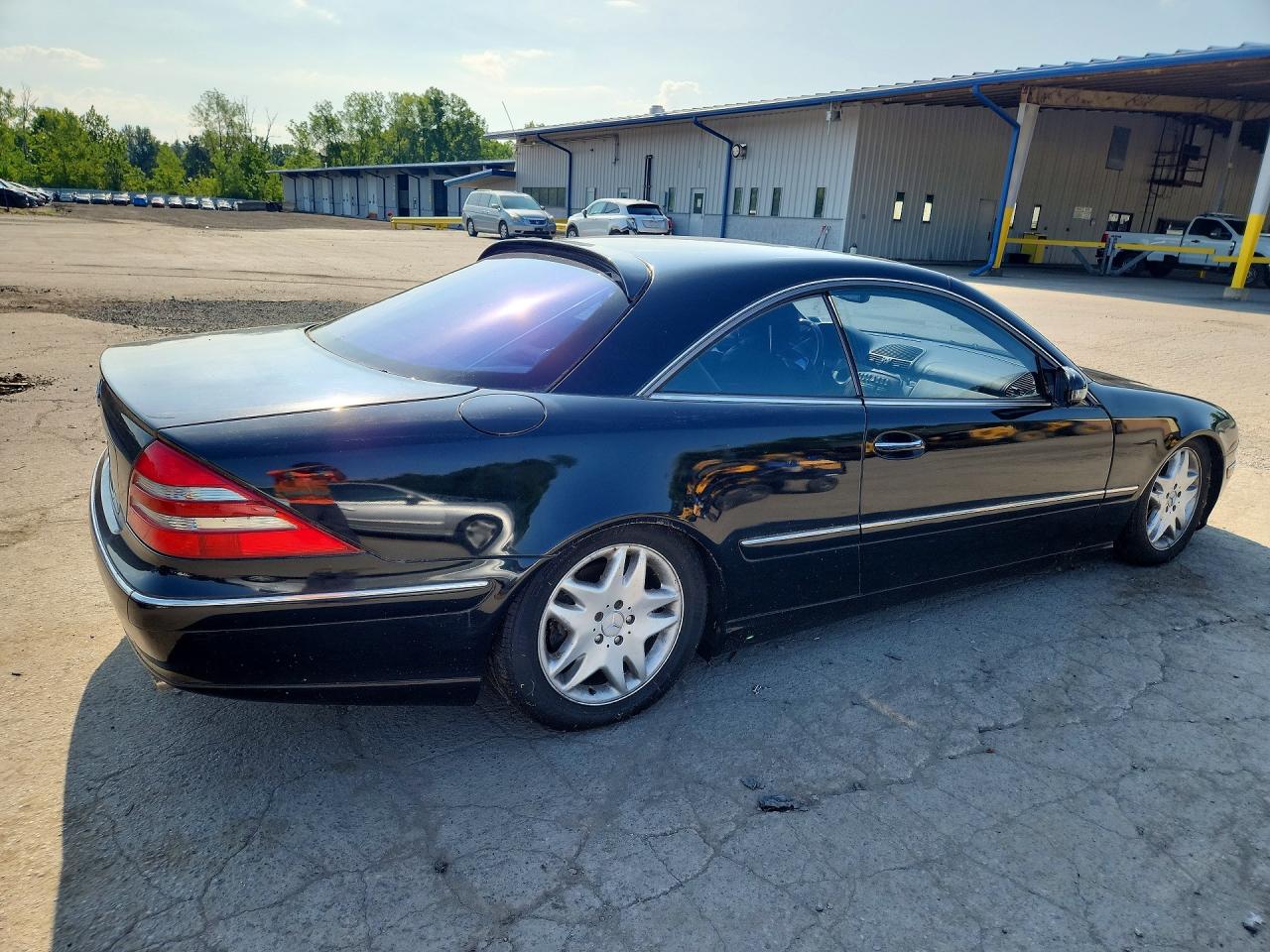 2002 Mercedes-benz Cl 500 Черный vin: WDBPJ75J22A028786