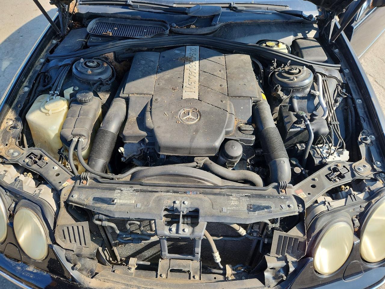2002 Mercedes-benz Cl 500 Черный vin: WDBPJ75J22A028786