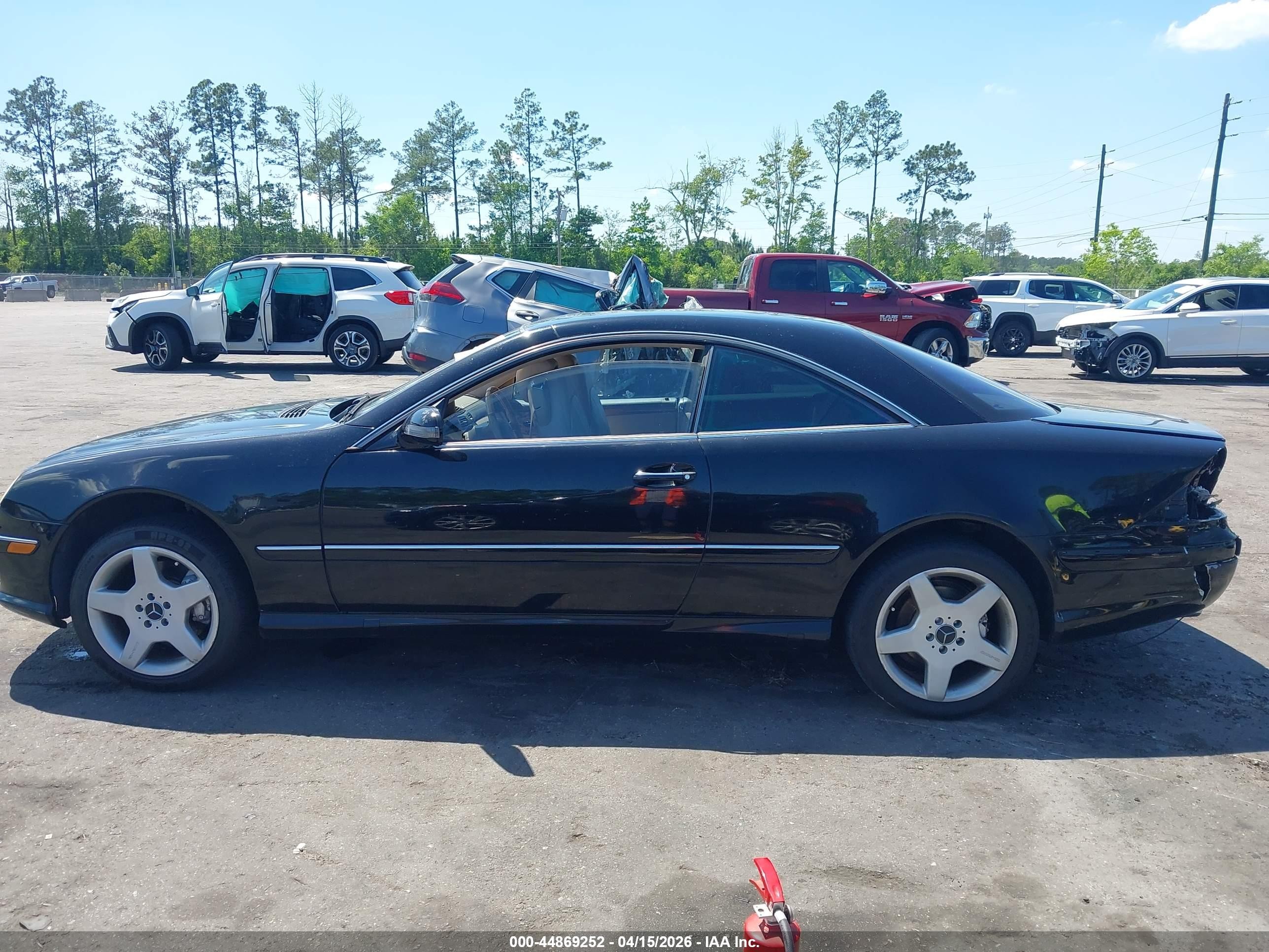 2002 Mercedes-benz Cl 500   Черный vin: WDBPJ75J22A030117