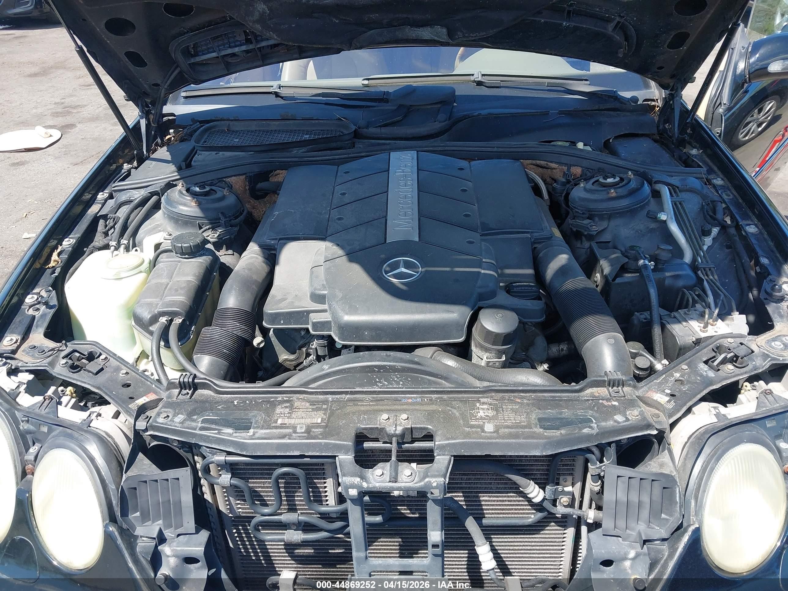 2002 Mercedes-benz Cl 500   Черный vin: WDBPJ75J22A030117