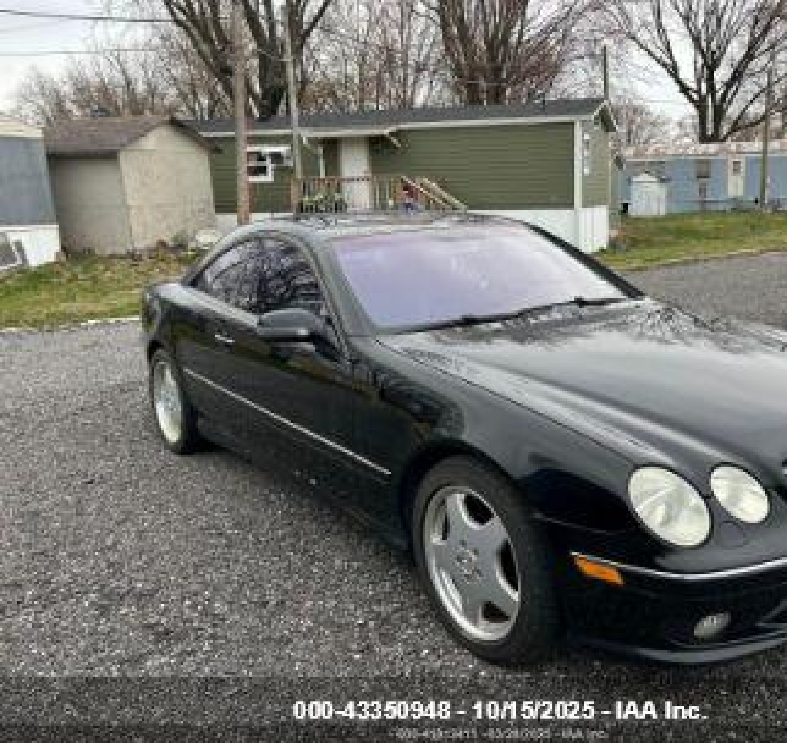 2002 Mercedes-benz Cl 500   Black vin: WDBPJ75J22A030862