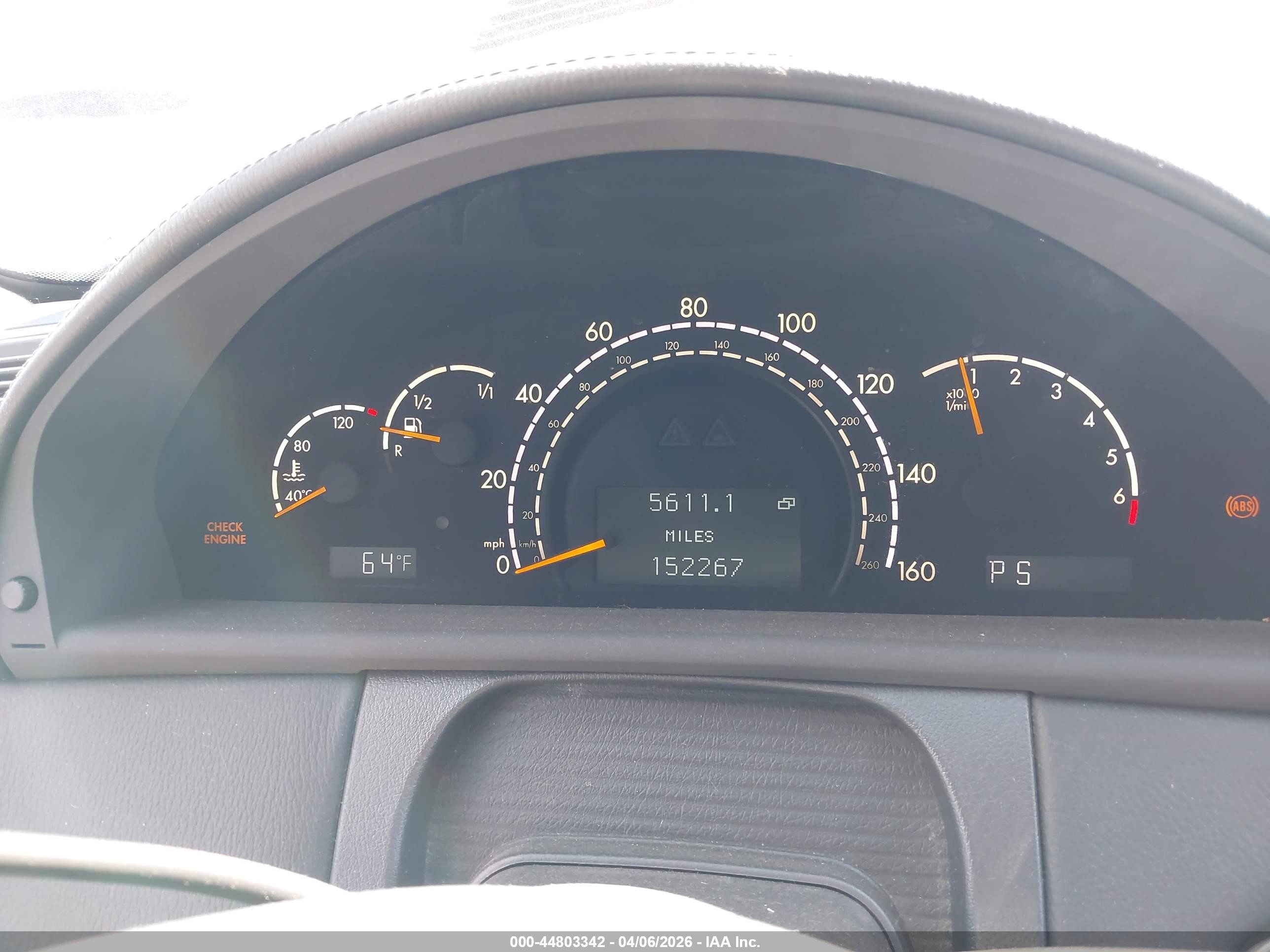 2002 Mercedes-benz Cl 500   Черный vin: WDBPJ75J22A030862