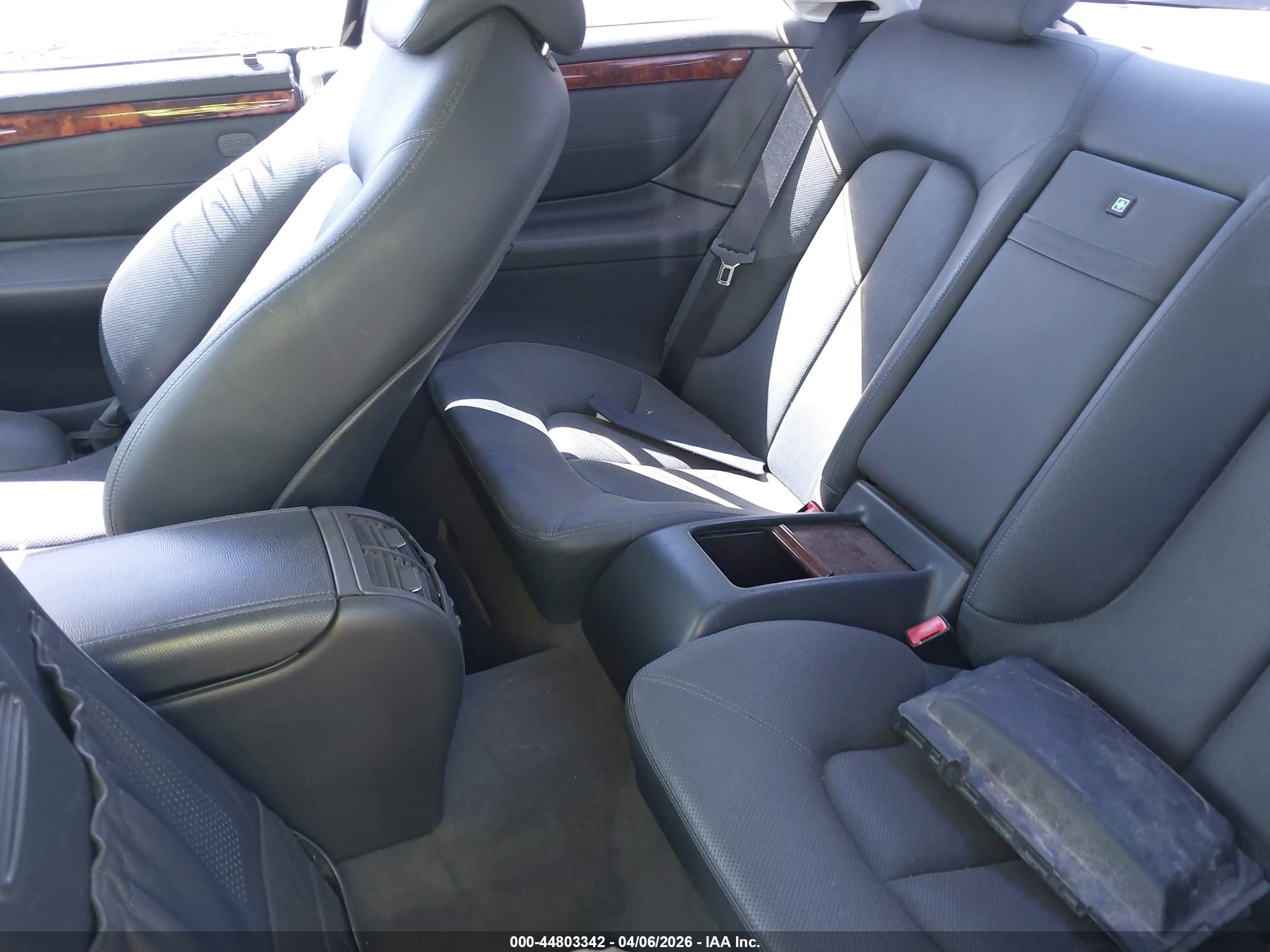 2002 Mercedes-benz Cl 500   Черный vin: WDBPJ75J22A030862