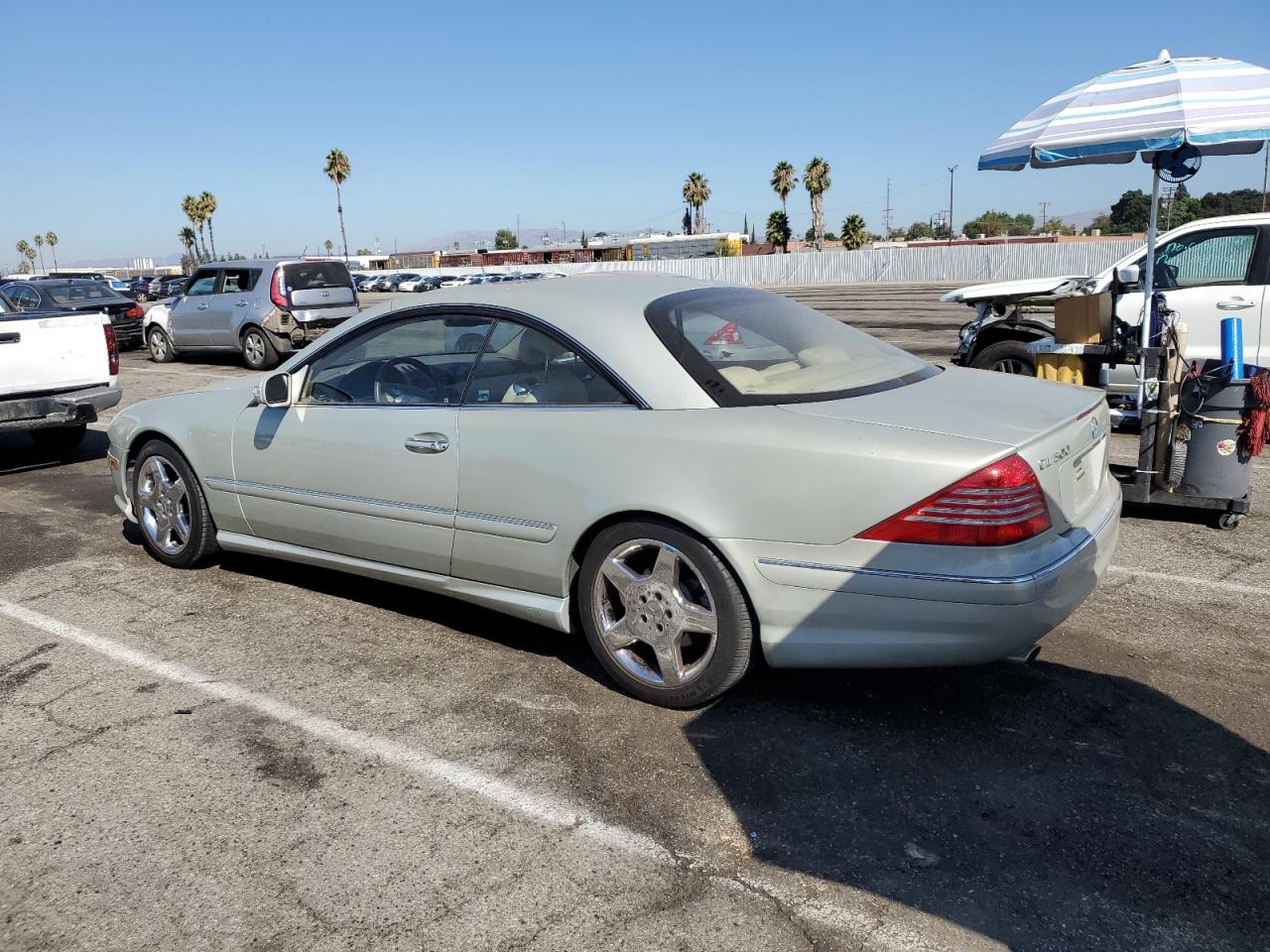 2004 Mercedes-benz Cl 500 Gold vin: WDBPJ75J24A040231