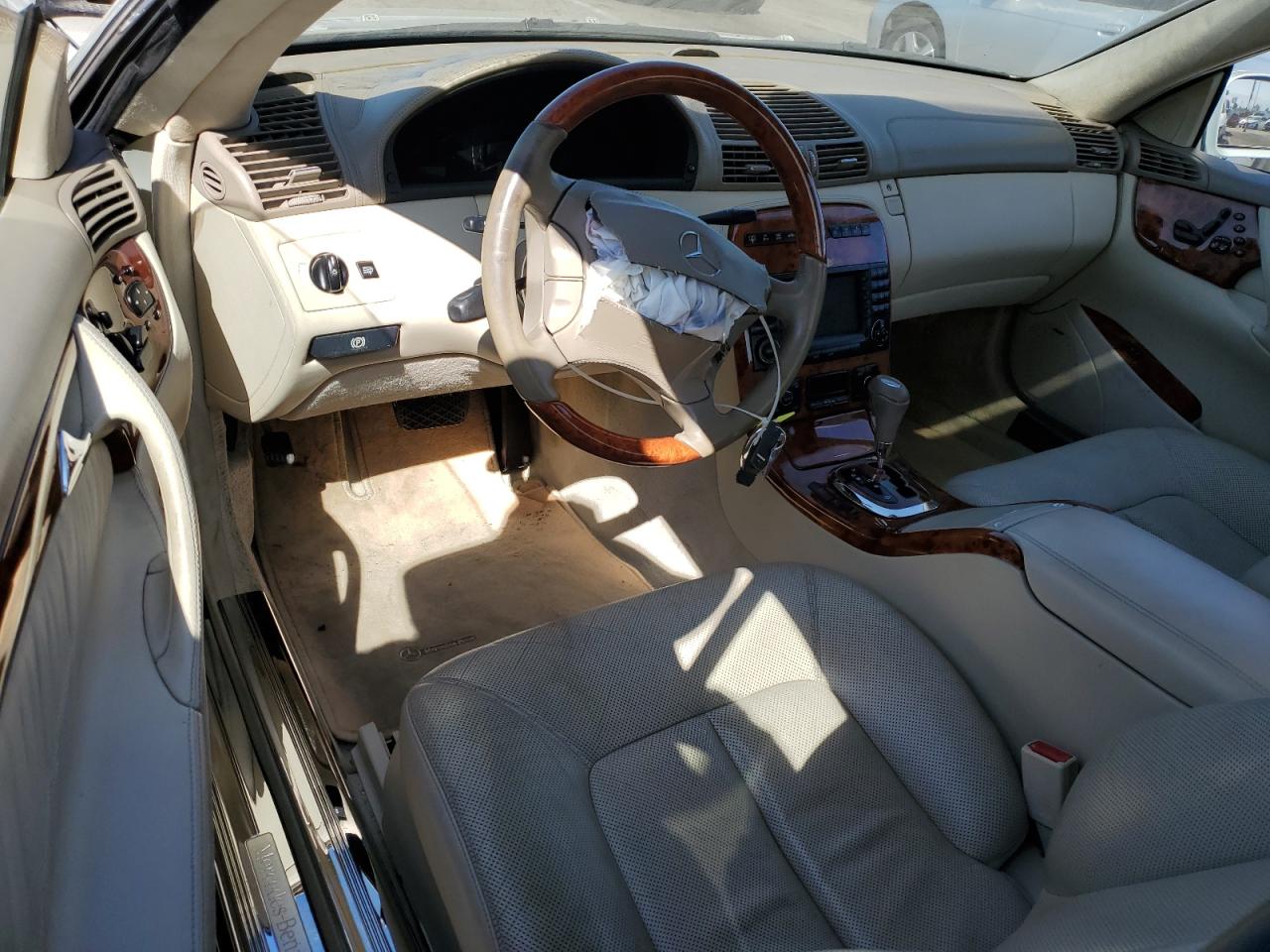 2004 Mercedes-benz Cl 500 Gold vin: WDBPJ75J24A040231