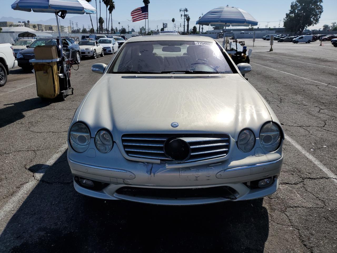 2004 Mercedes-benz Cl 500 Gold vin: WDBPJ75J24A040231