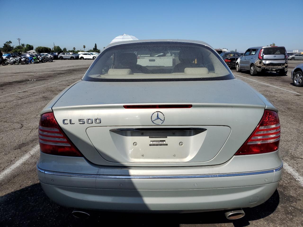 2004 Mercedes-benz Cl 500 Gold vin: WDBPJ75J24A040231