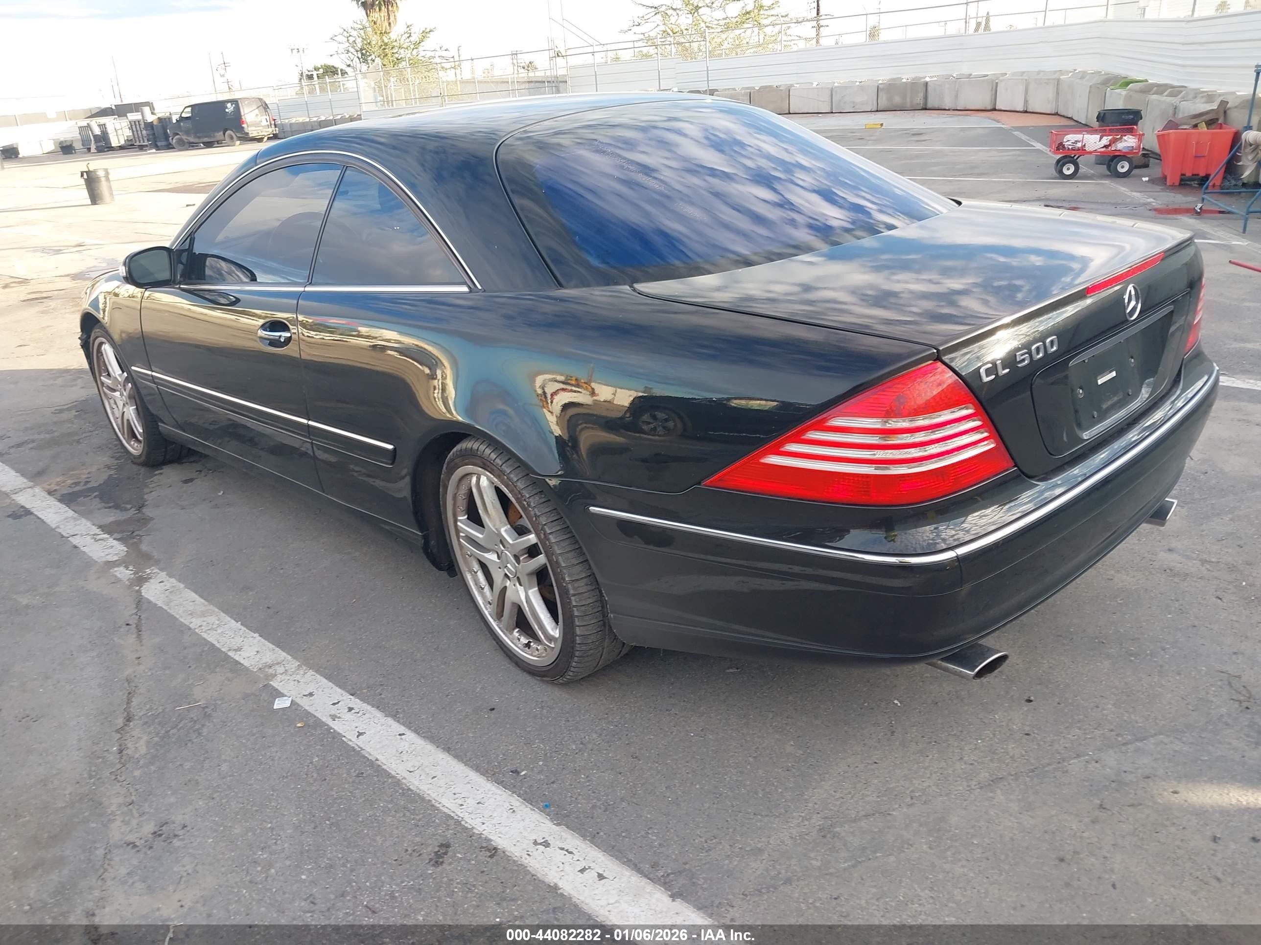2005 Mercedes-benz Cl 500   Black vin: WDBPJ75J25A044135