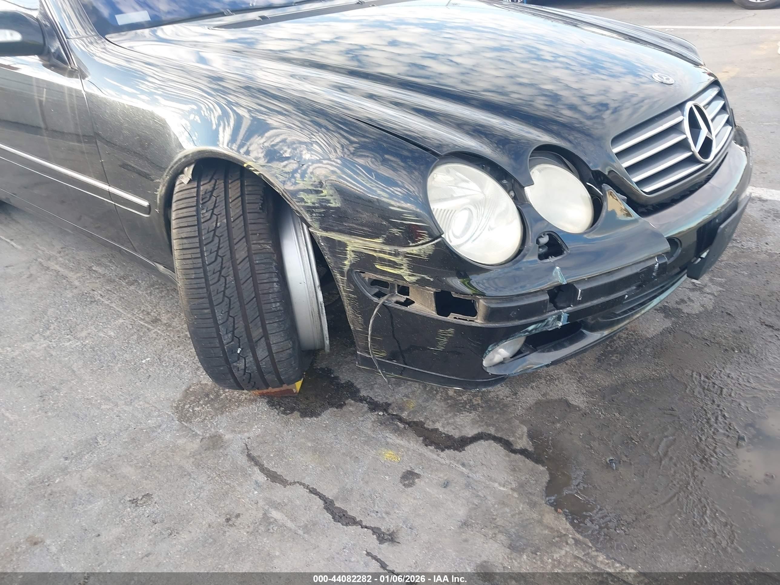 2005 Mercedes-benz Cl 500   Black vin: WDBPJ75J25A044135