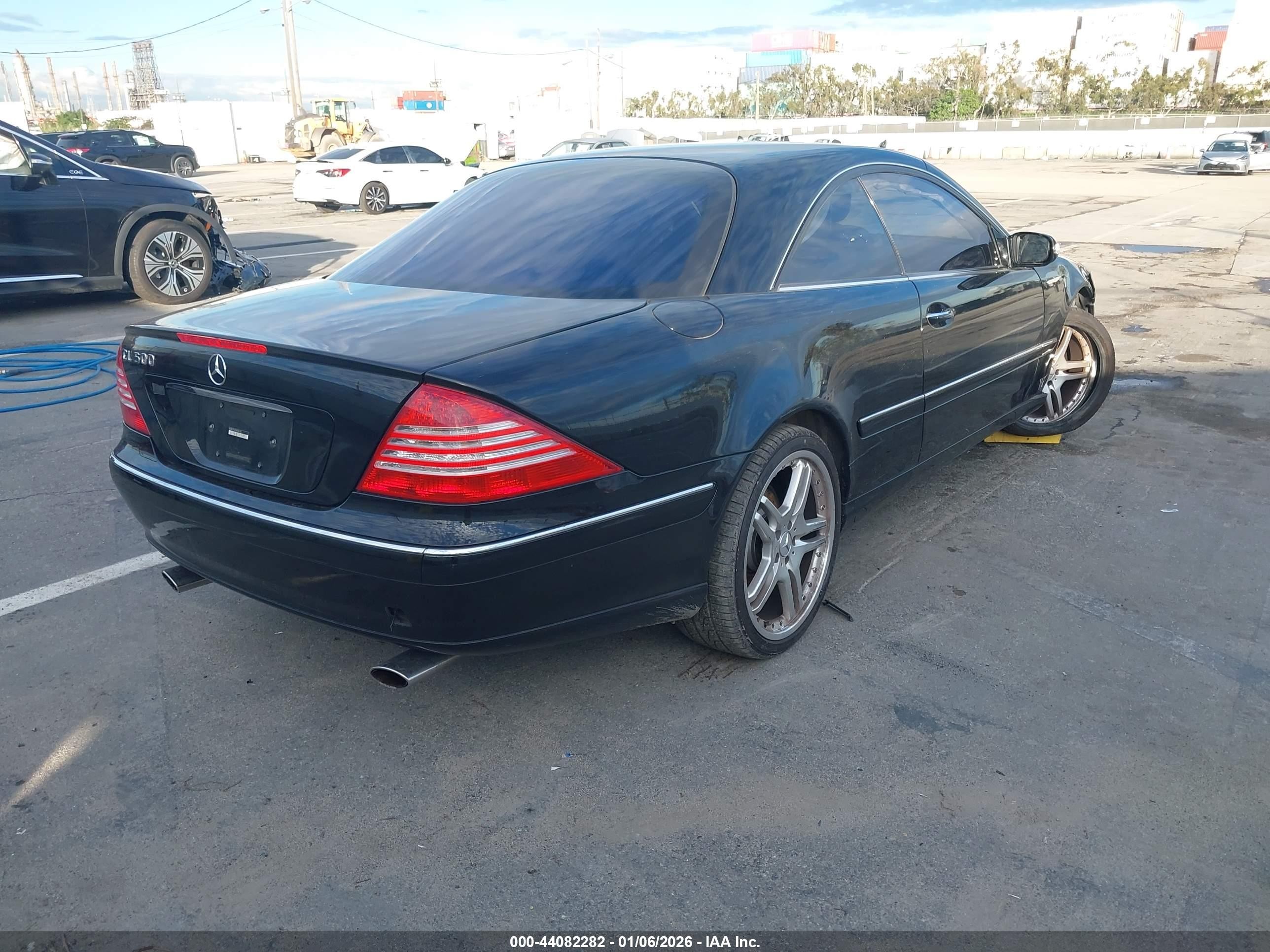 2005 Mercedes-benz Cl 500   Black vin: WDBPJ75J25A044135