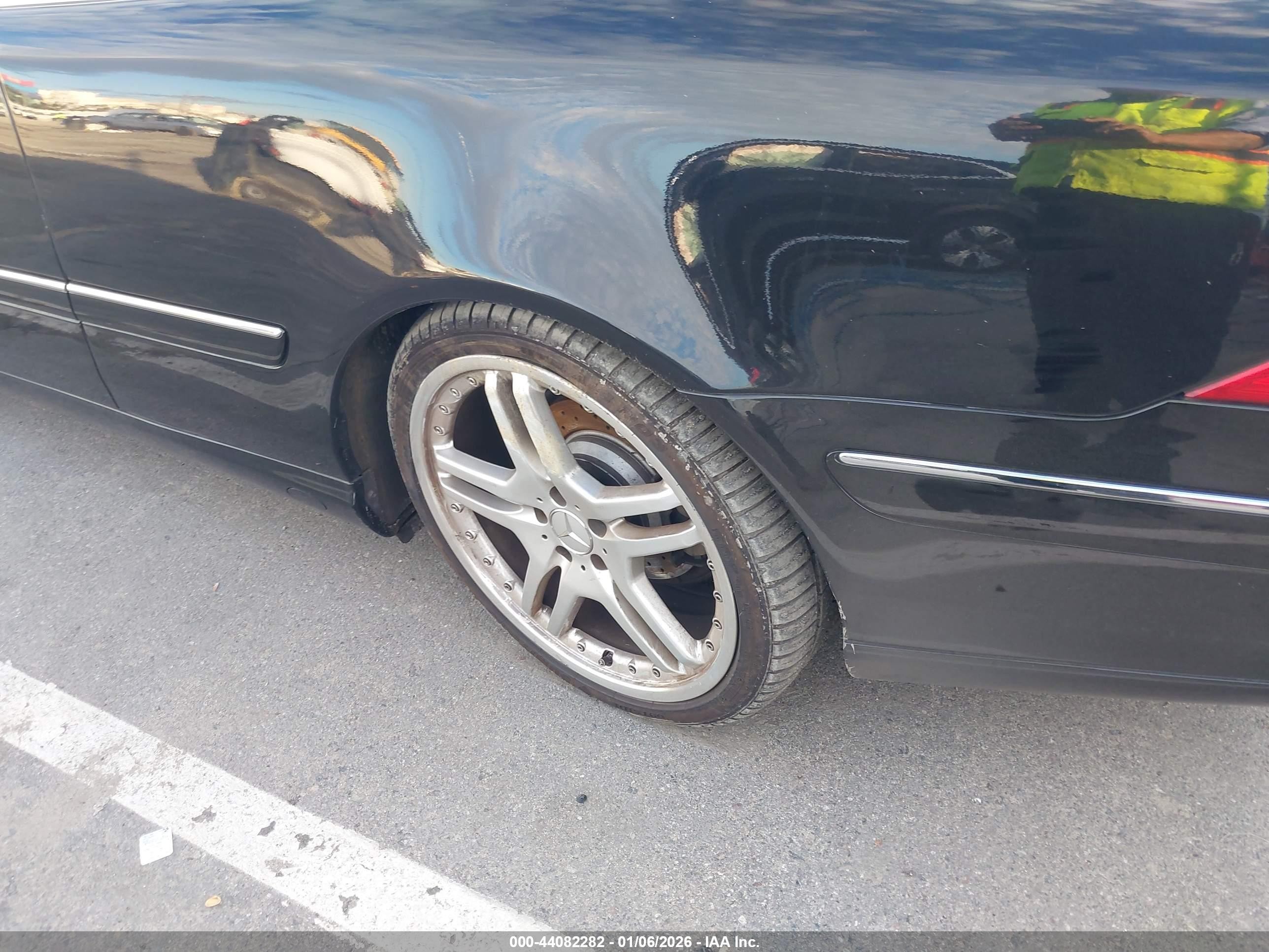 2005 Mercedes-benz Cl 500   Black vin: WDBPJ75J25A044135