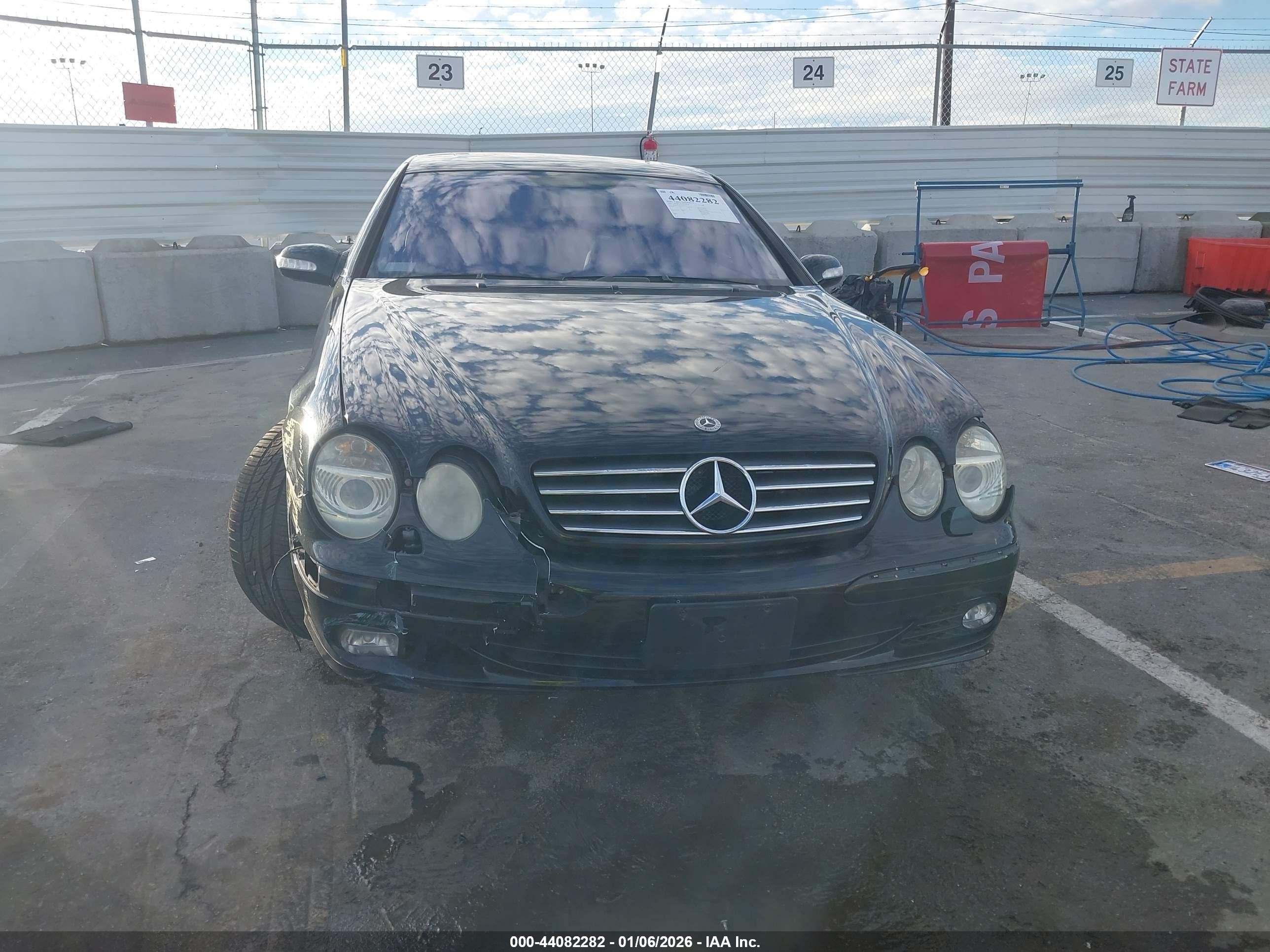 2005 Mercedes-benz Cl 500   Black vin: WDBPJ75J25A044135
