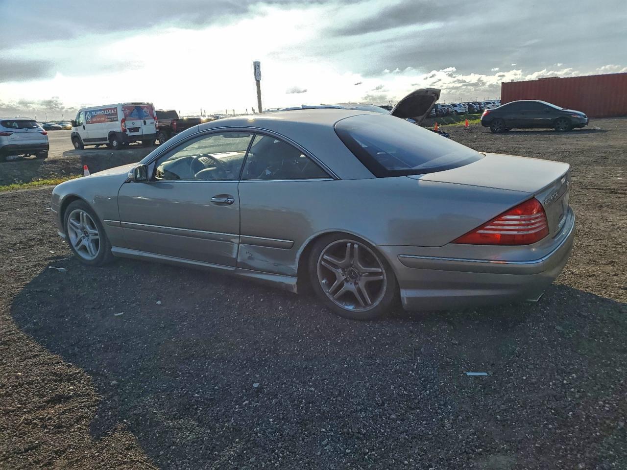2006 Mercedes-benz Cl 500 Silver vin: WDBPJ75J26A047876