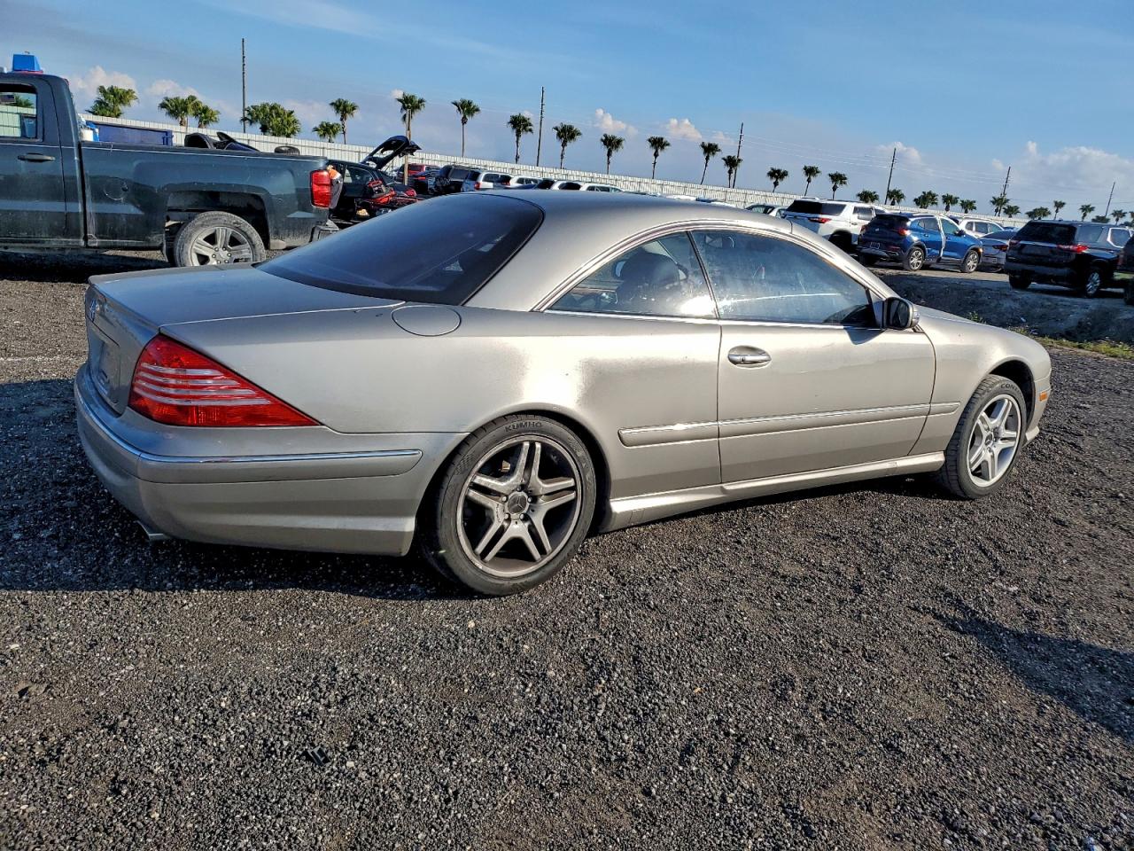 2006 Mercedes-benz Cl 500 Silver vin: WDBPJ75J26A047876