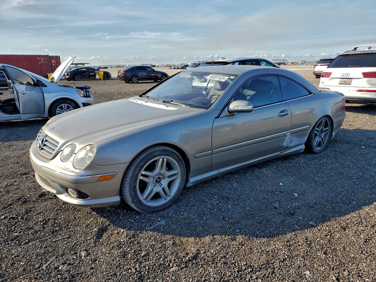 2006 Mercedes-benz Cl 500 Silver vin: WDBPJ75J26A047876