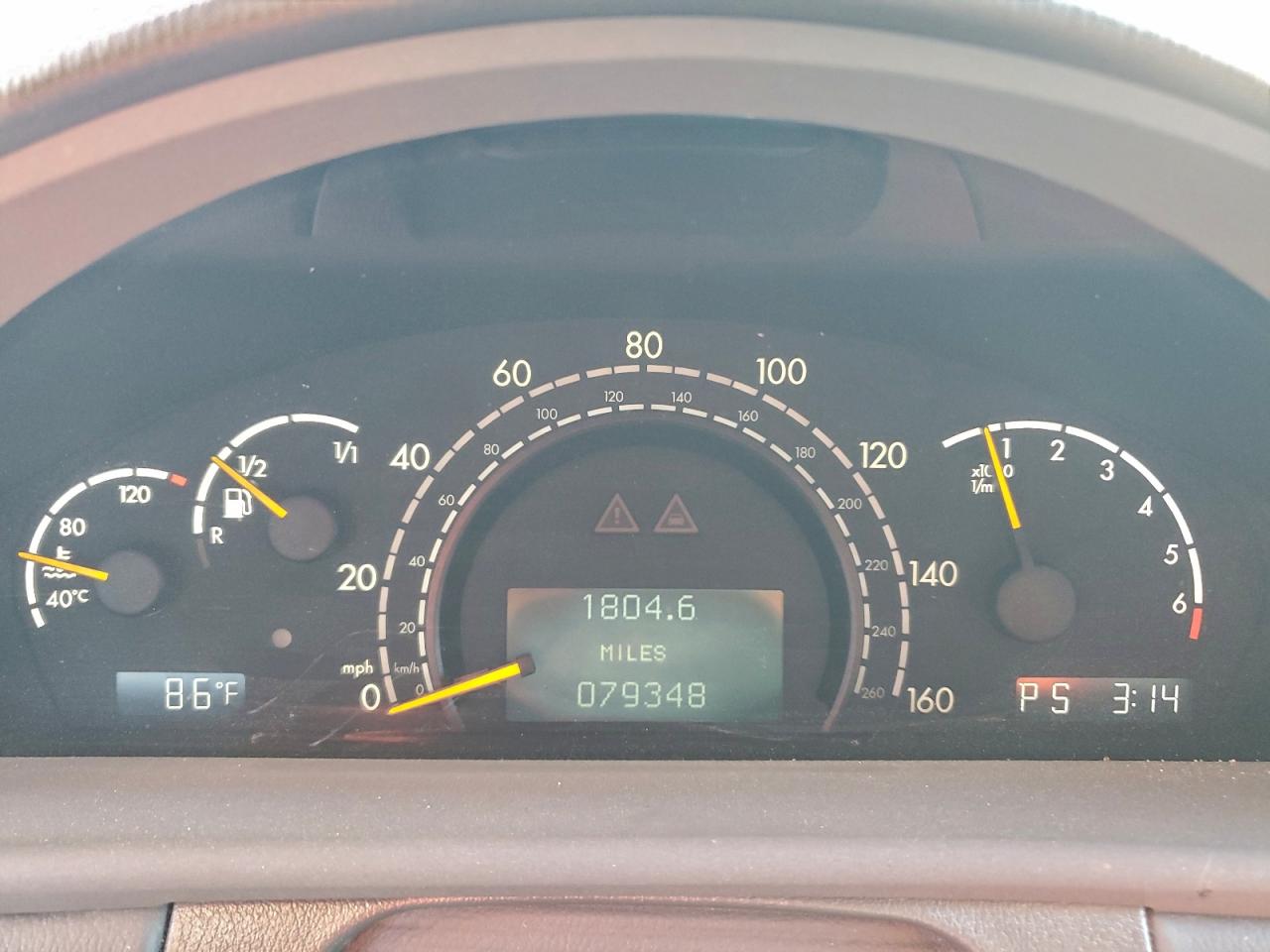 2006 Mercedes-benz Cl 500 Silver vin: WDBPJ75J26A047876