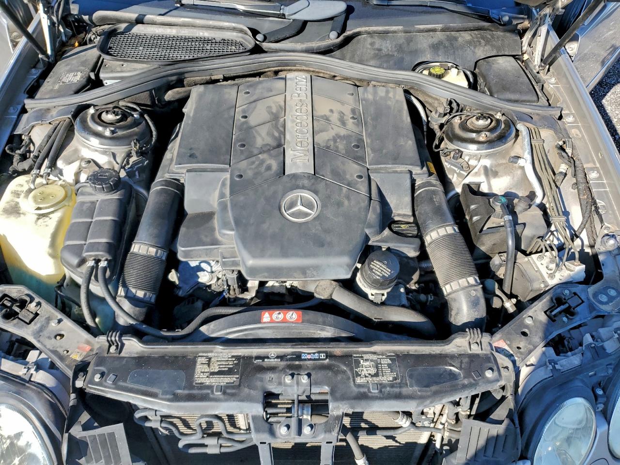 2006 Mercedes-benz Cl 500 Silver vin: WDBPJ75J26A047876