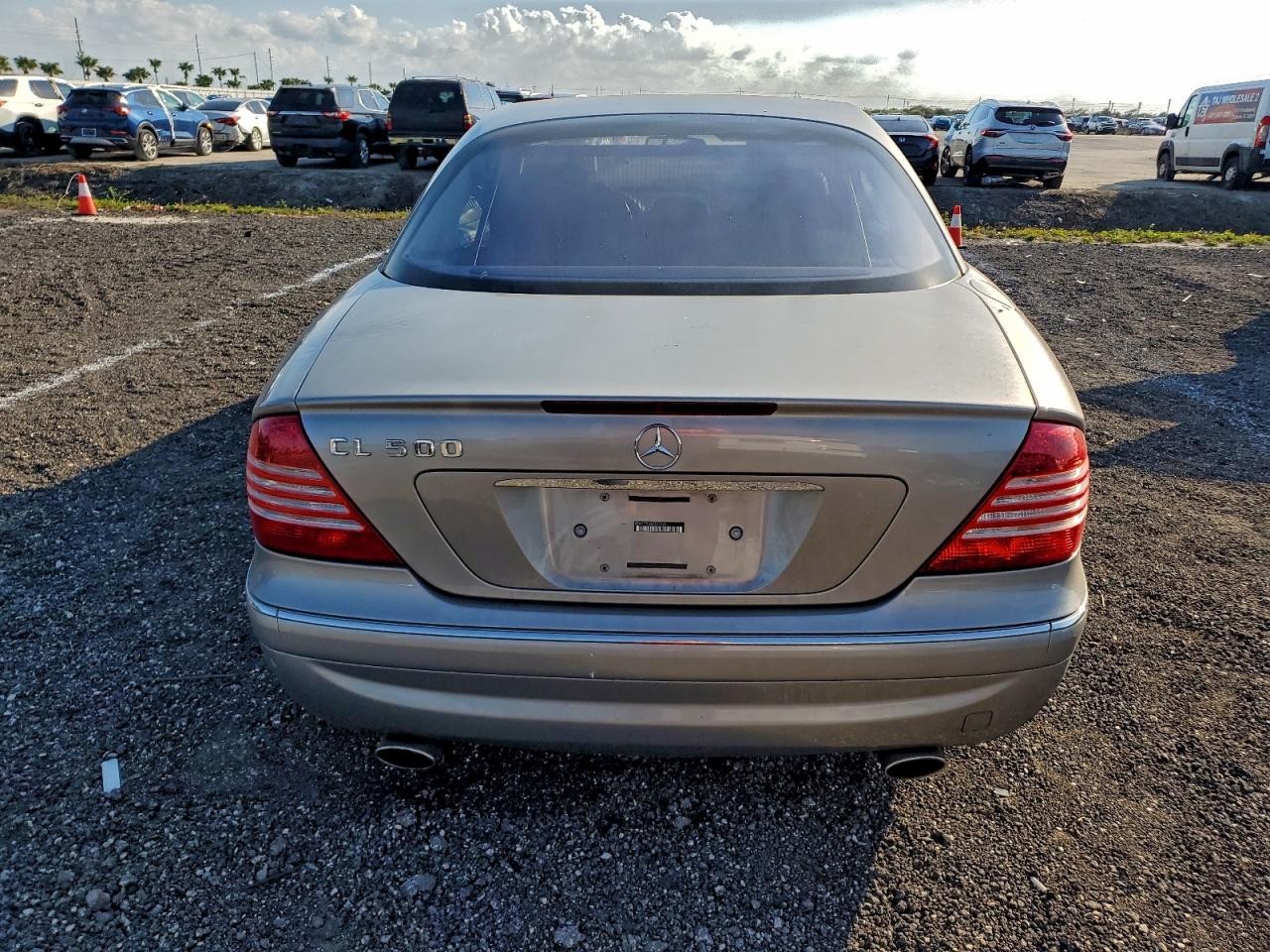 2006 Mercedes-benz Cl 500 Silver vin: WDBPJ75J26A047876