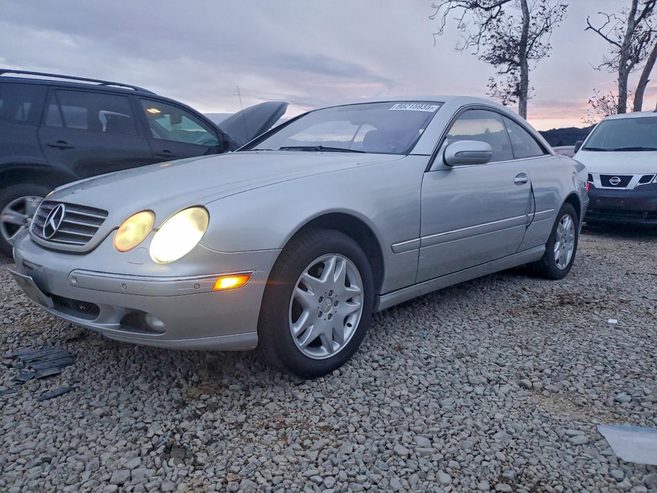 2000 Mercedes-benz Cl 500 Silver vin: WDBPJ75J2YA001760