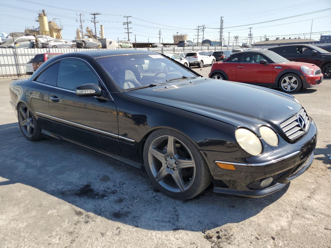 2003 Mercedes-benz Cl 500 Black vin: WDBPJ75J33A031424