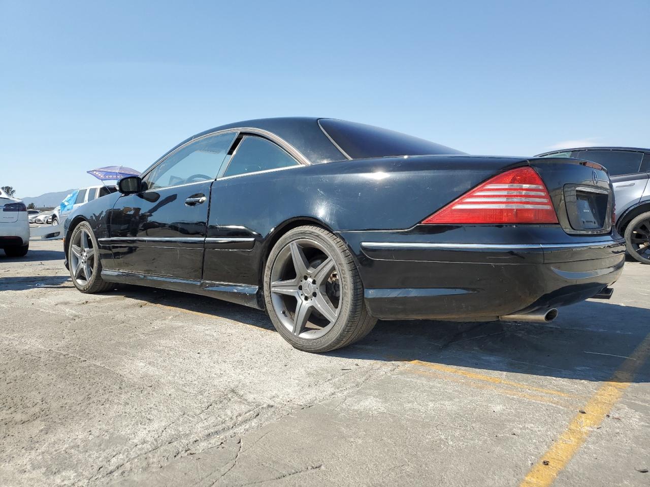 2003 Mercedes-benz Cl 500 Black vin: WDBPJ75J33A031424