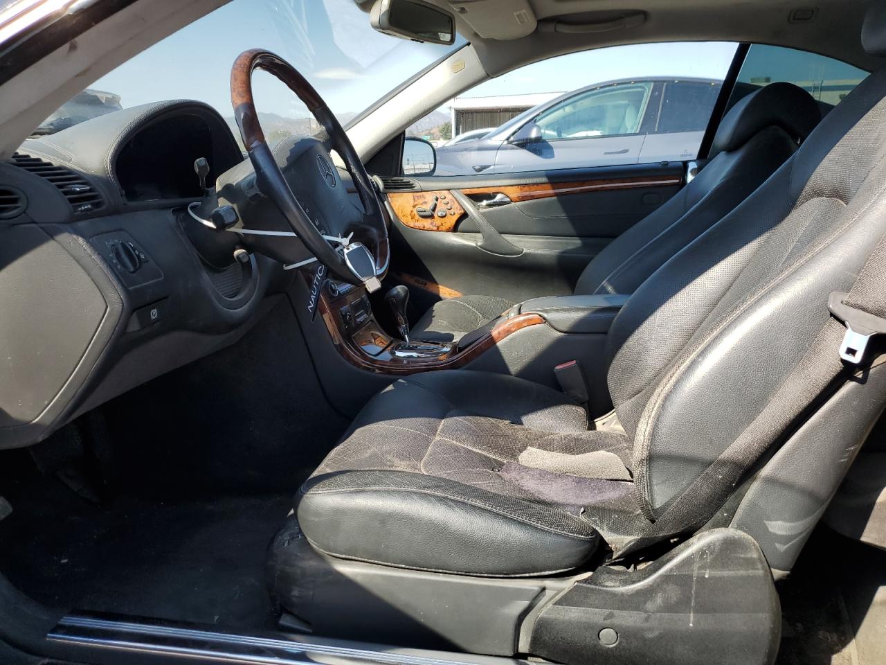 2003 Mercedes-benz Cl 500 Black vin: WDBPJ75J33A031424