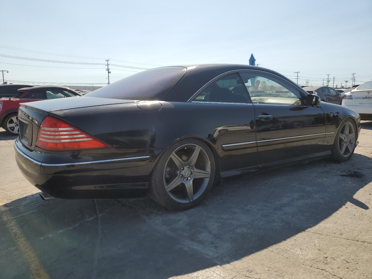 2003 Mercedes-benz Cl 500 Black vin: WDBPJ75J33A031424