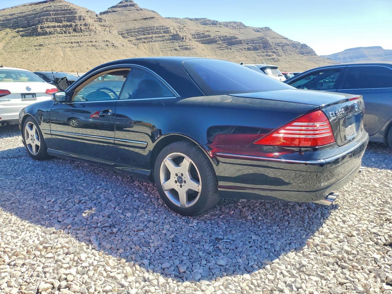 2003 Mercedes Benz Cl 500 Черный vin: WDBPJ75J33A035506