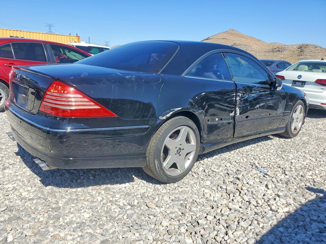 2003 Mercedes Benz Cl 500 Черный vin: WDBPJ75J33A035506