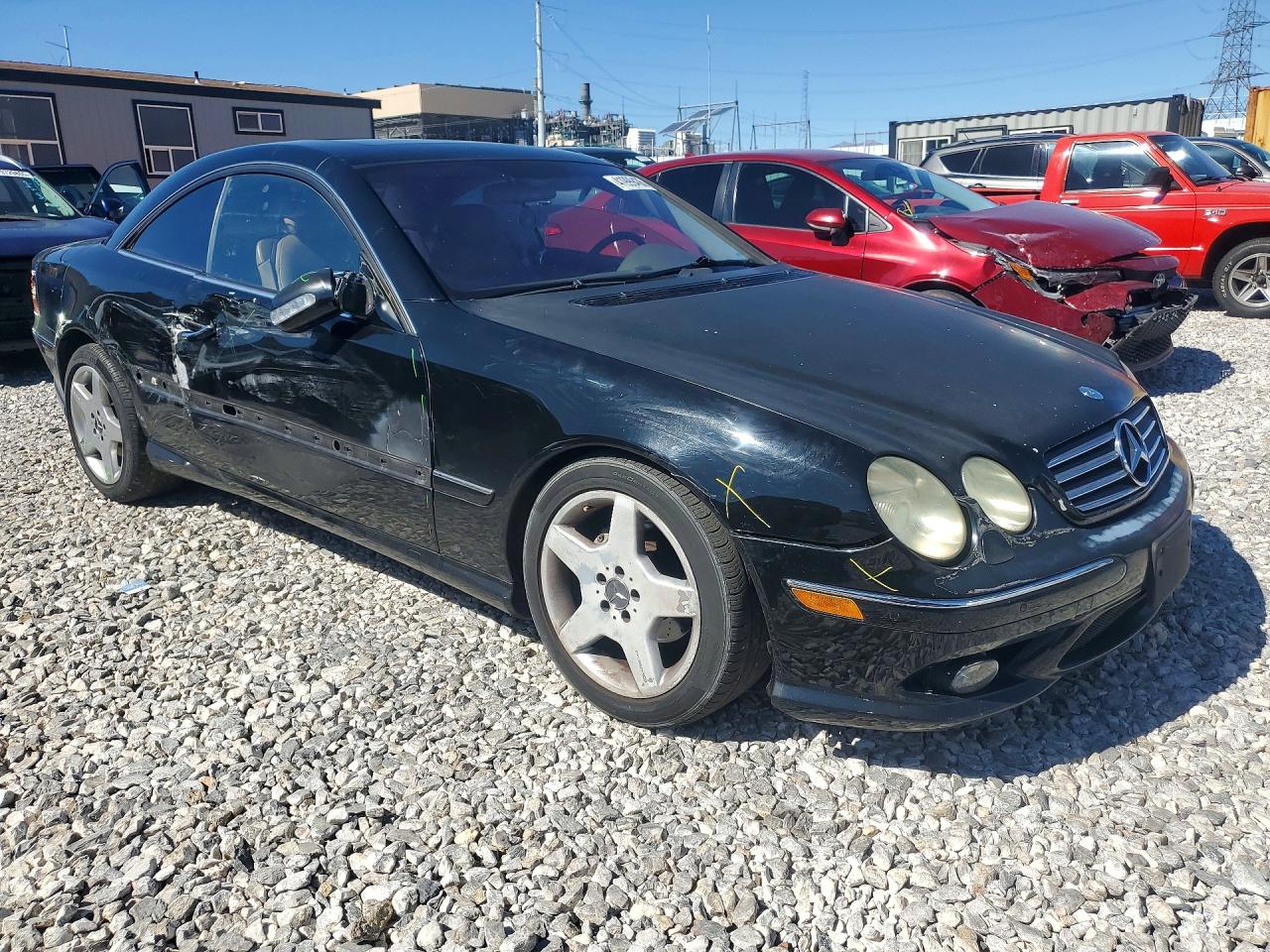 2003 Mercedes Benz Cl 500 Черный vin: WDBPJ75J33A035506