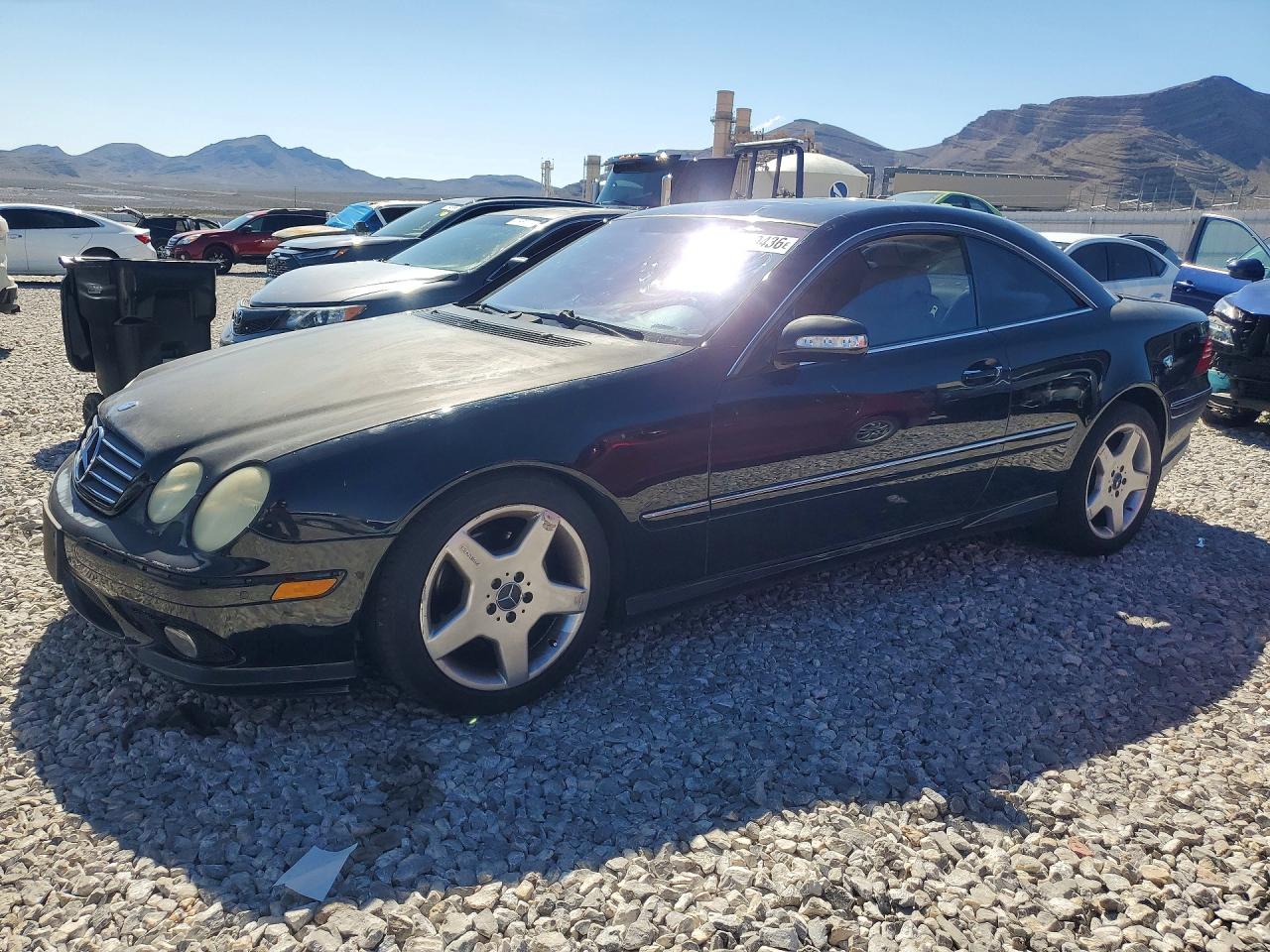 2003 Mercedes Benz Cl 500 Black vin: WDBPJ75J33A035506