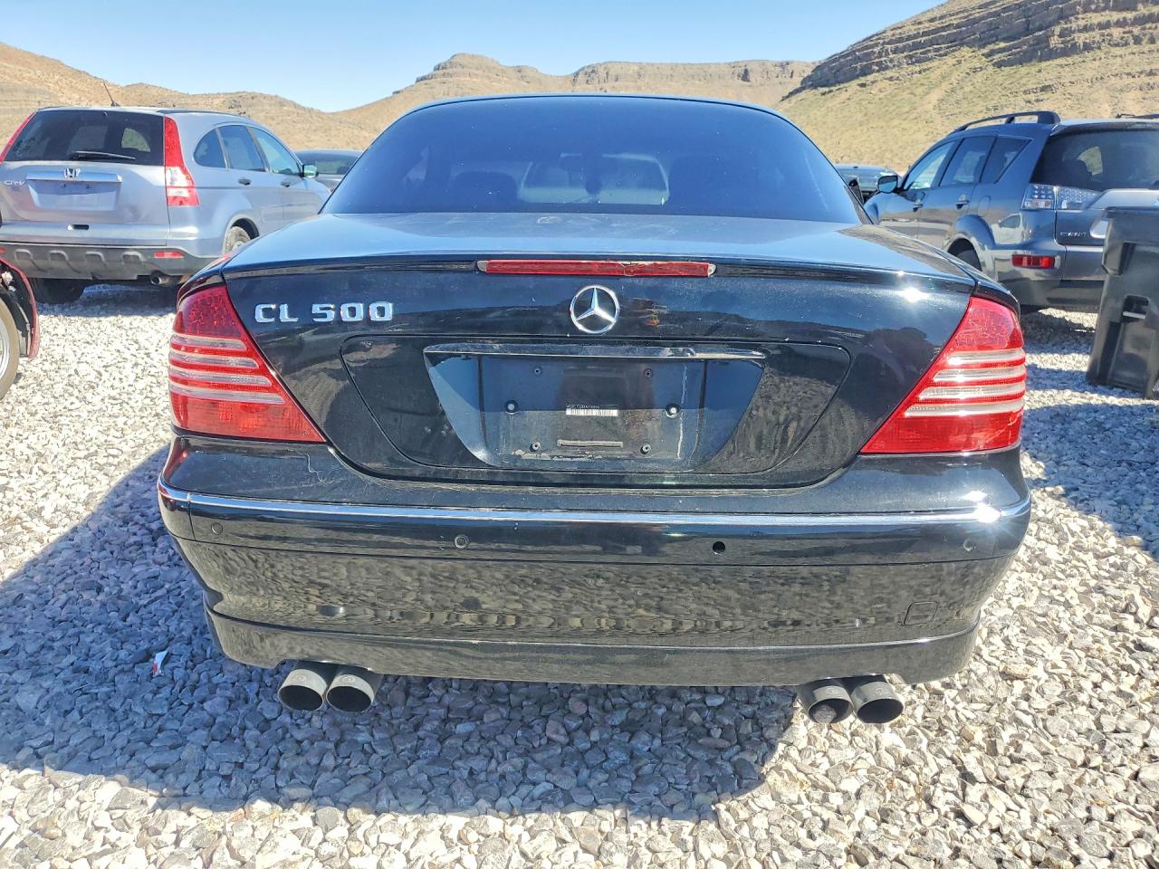 2003 Mercedes Benz Cl 500 Черный vin: WDBPJ75J33A035506
