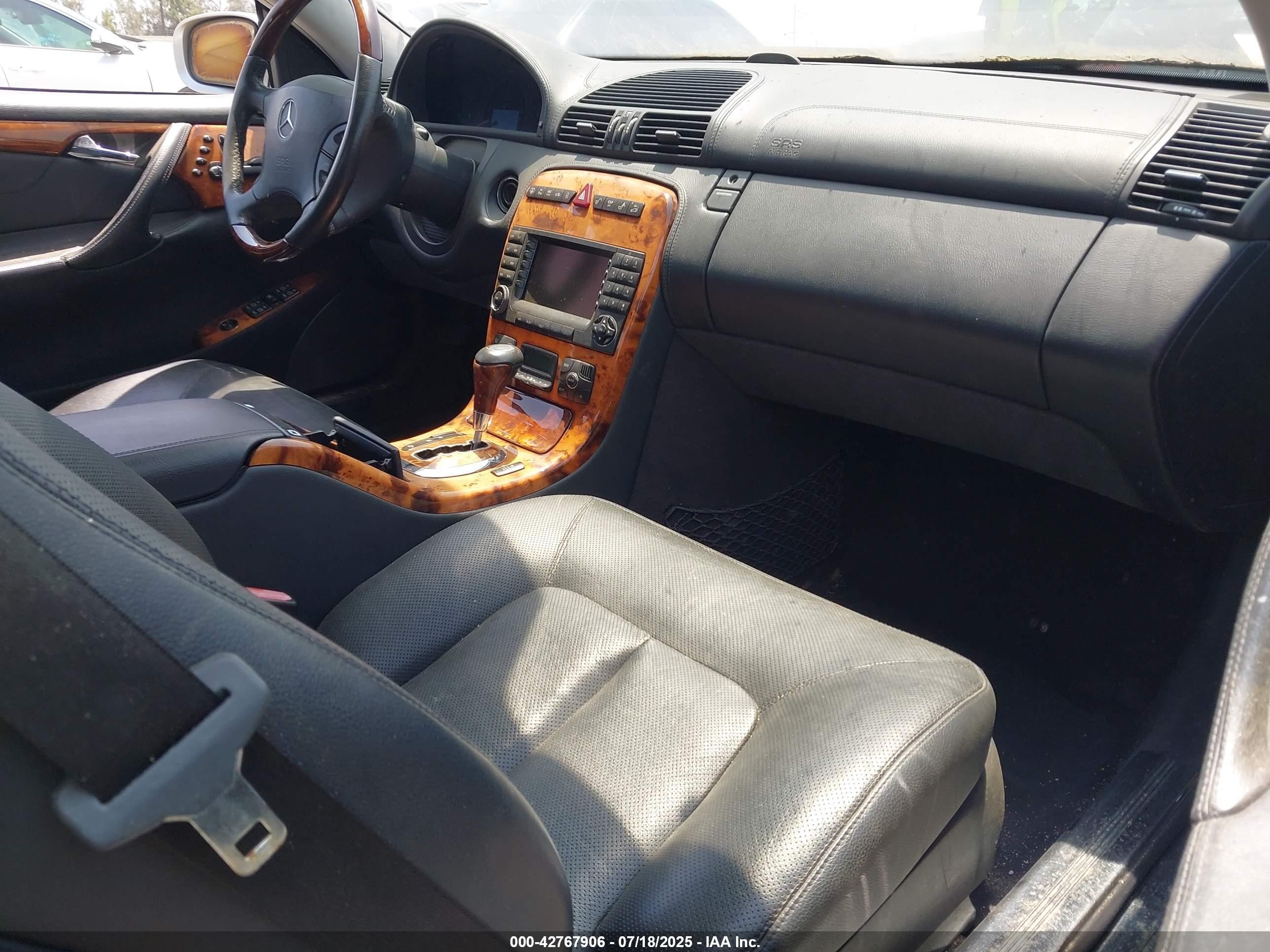 2006 Mercedes-benz Cl 500   Silver vin: WDBPJ75J36A047370
