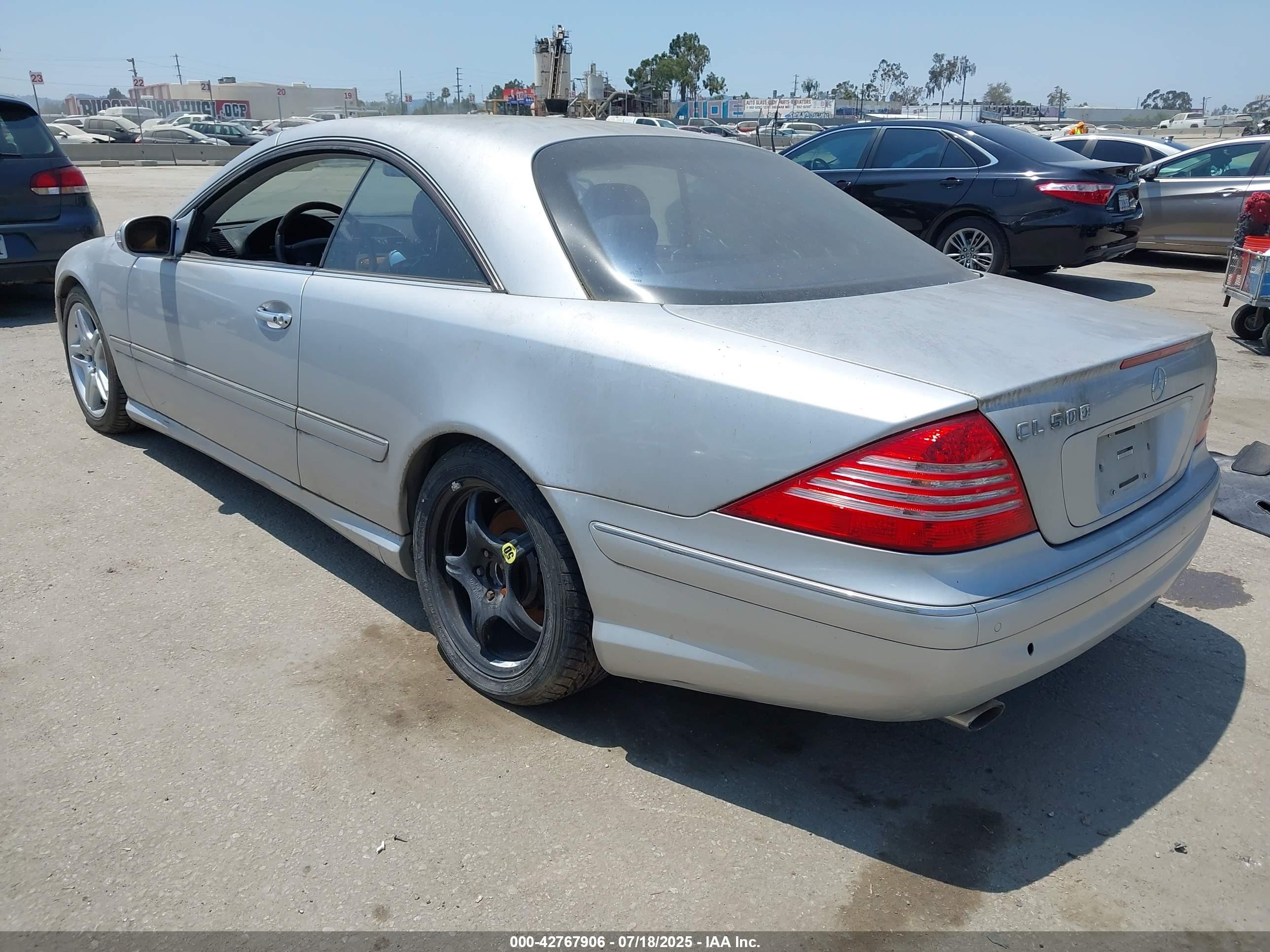 2006 Mercedes-benz Cl 500   Silver vin: WDBPJ75J36A047370