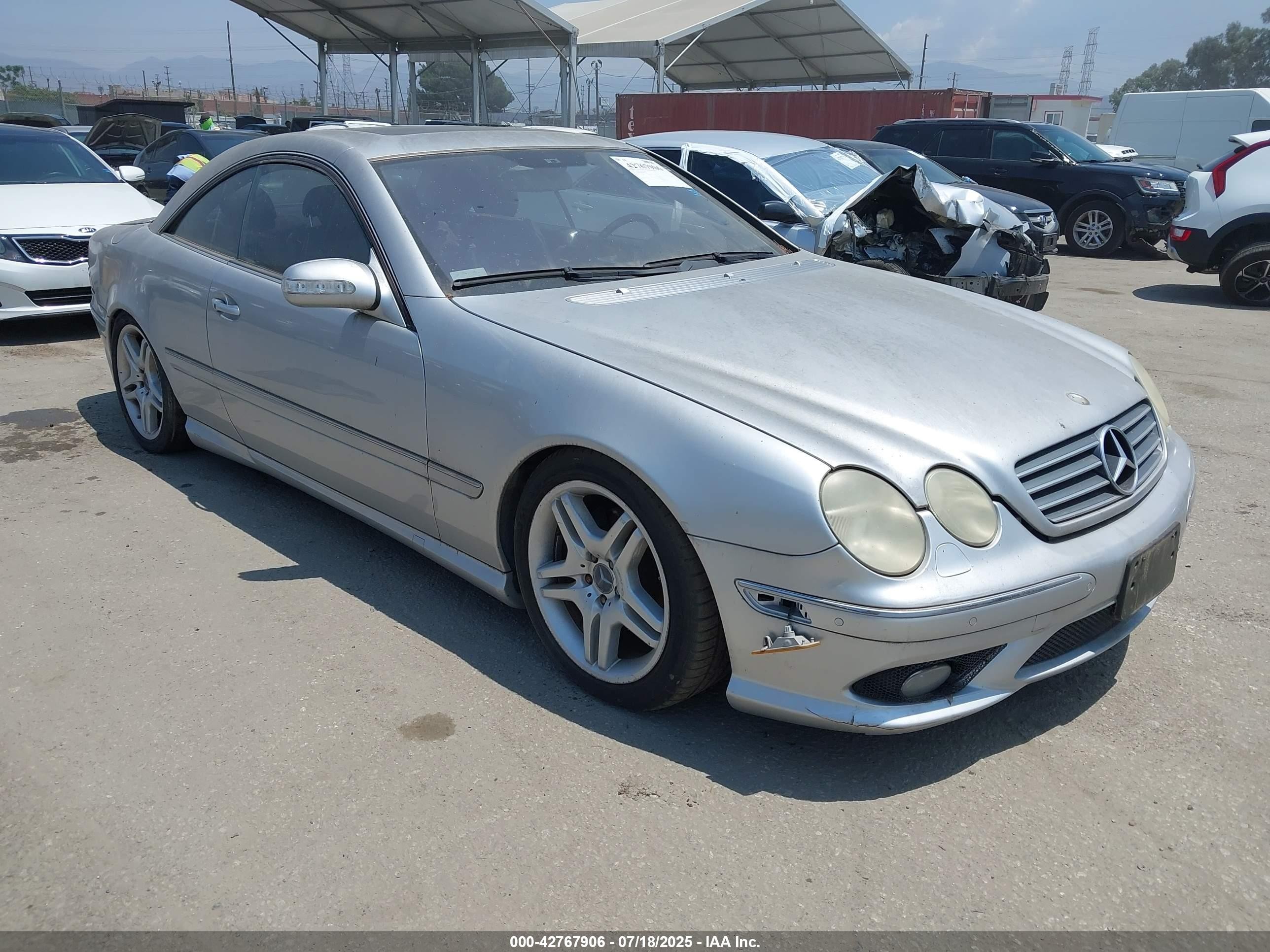 2006 Mercedes-benz Cl 500   Silver vin: WDBPJ75J36A047370