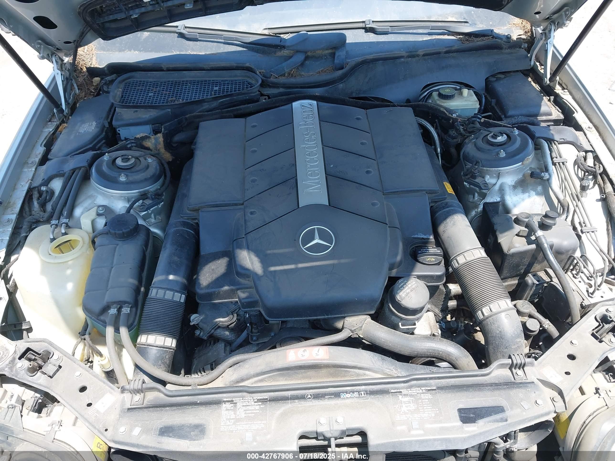 2006 Mercedes-benz Cl 500   Silver vin: WDBPJ75J36A047370
