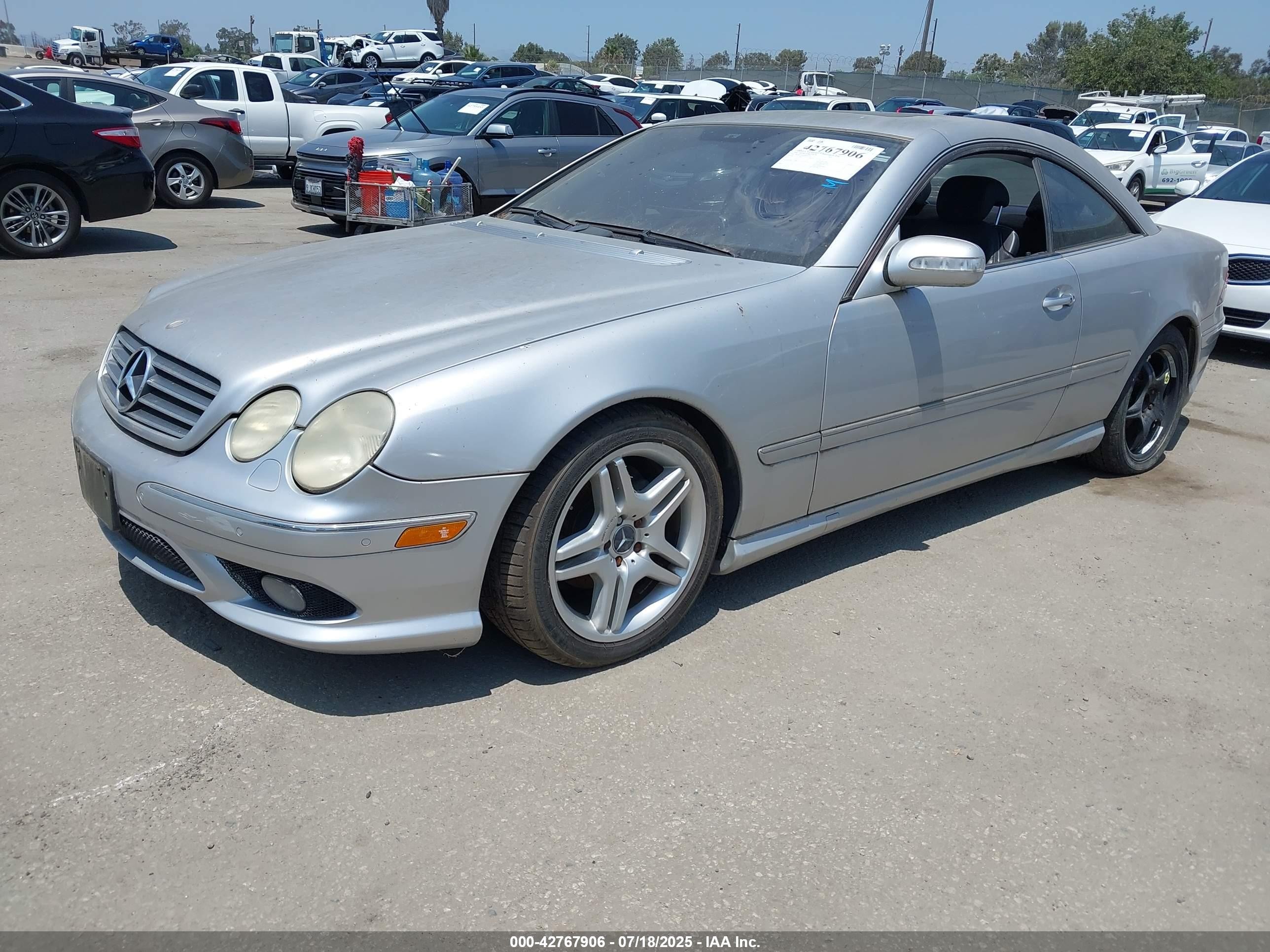 2006 Mercedes-benz Cl 500   Silver vin: WDBPJ75J36A047370